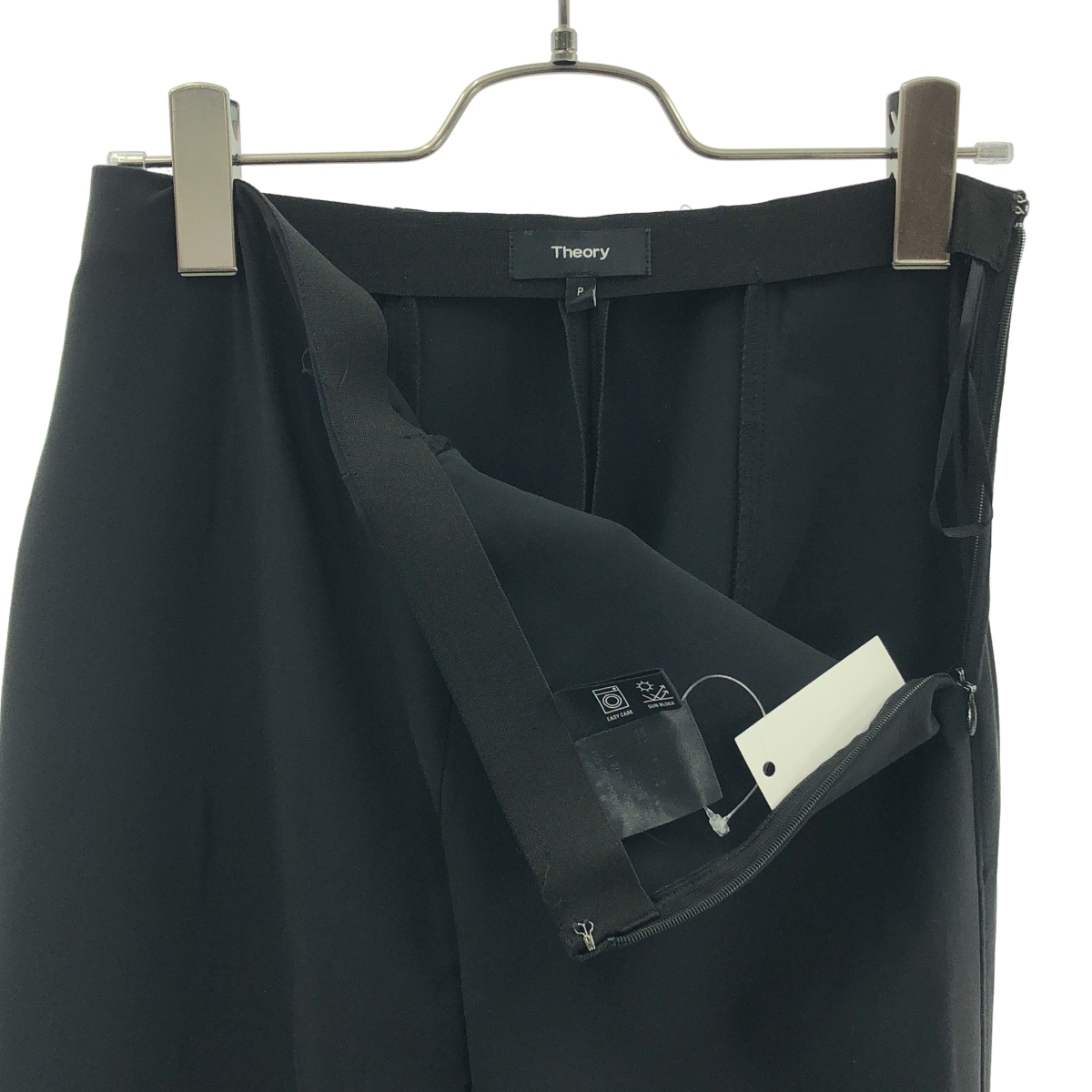 theory / セオリー ストレッチ サイドジップ ウエストゴム イージーパンツ