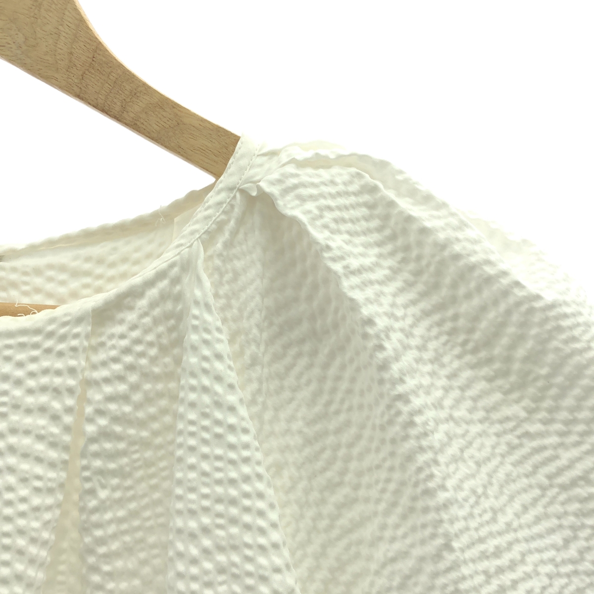 DRIES VAN NOTEN / ドリスヴァンノッテン CARLAS シアサッカー ショートスリーブ トップス