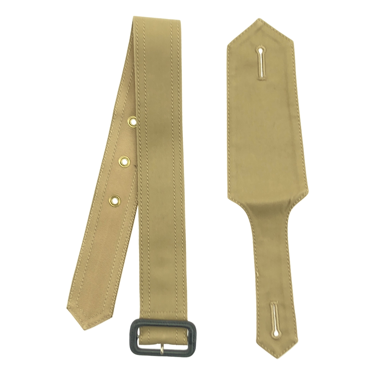 sacai / サカイ ウール 異素材 切替 再構築 ベルテッド トレンチ オーバーコート