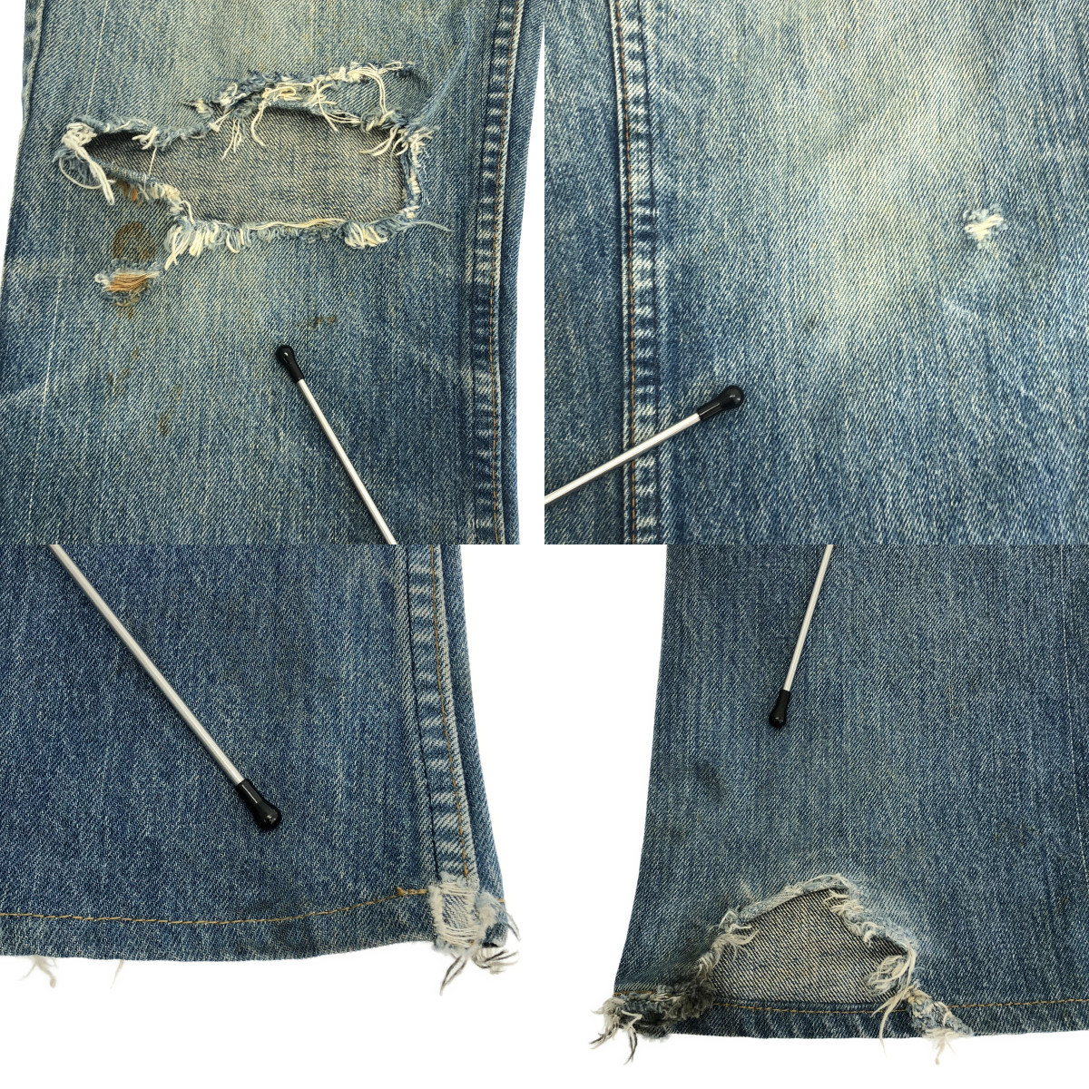 Levi's / リーバイス 1979年製 ヴィンテージ 646 フレア デニムパンツ 刻印8 42TALON