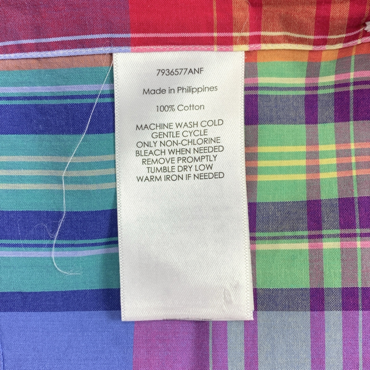 RALPH LAUREN / ラルフローレン チェック ワンポイントポニー ボタンダウン シャツ