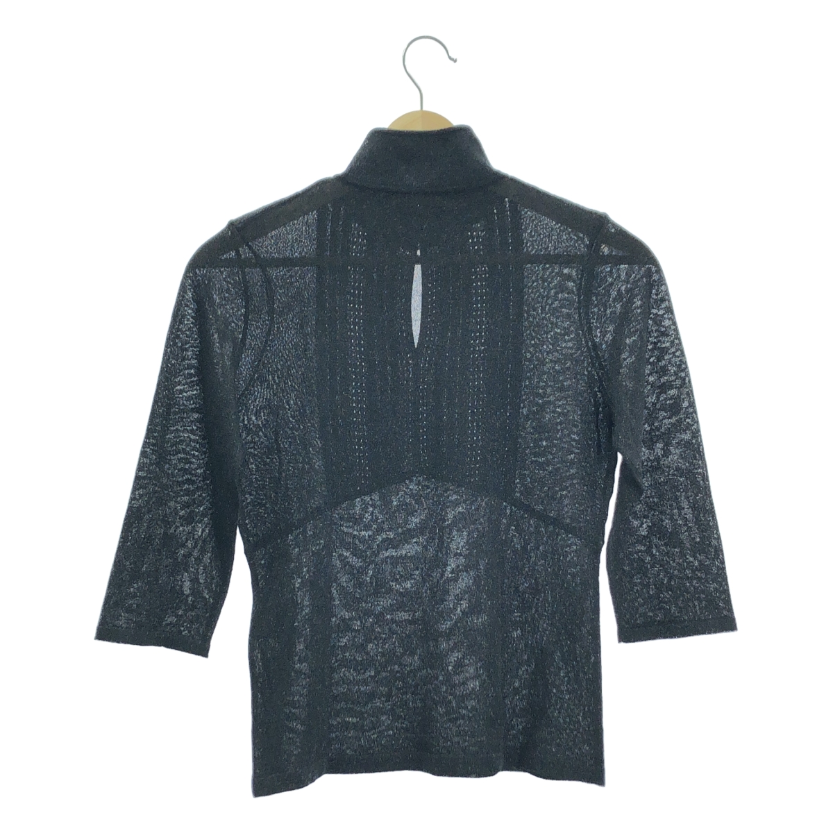 VIVIENNE TAM / ヴィヴィアンタム ビジュー 装飾 ハイネック ブラウス