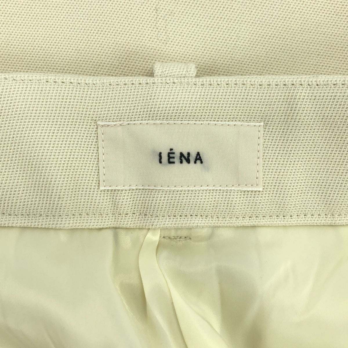 IENA / イエナ タック スラックス パンツ / 総裏地