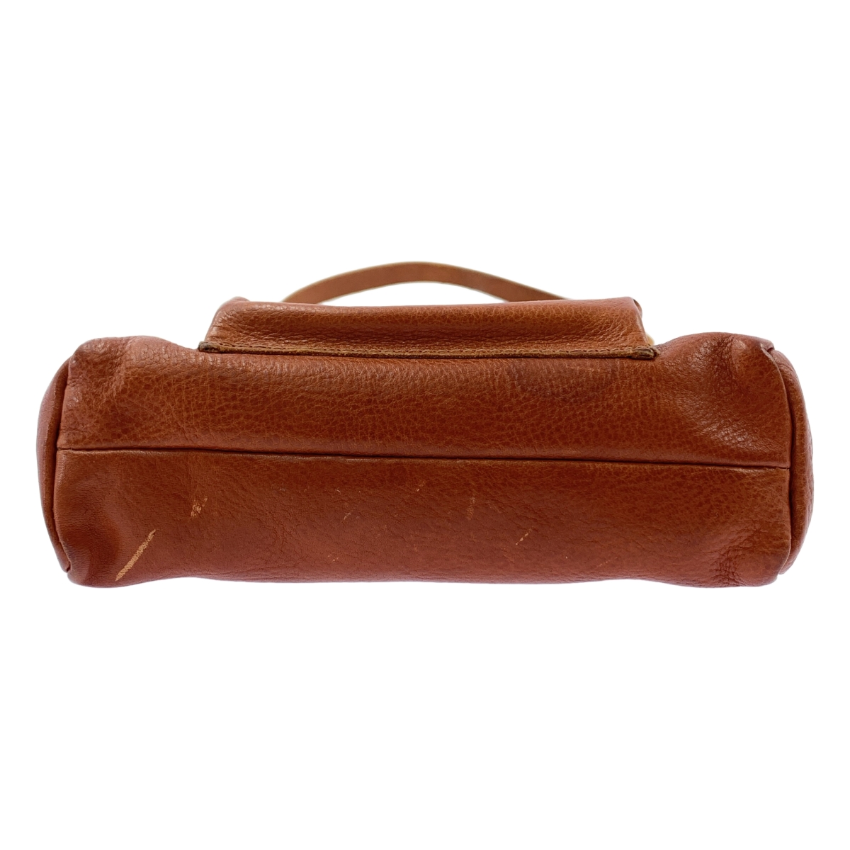 IL BISONTE / イルビゾンテ レザー ロゴ ダブルポケット ショルダーバッグ / ユニセックス