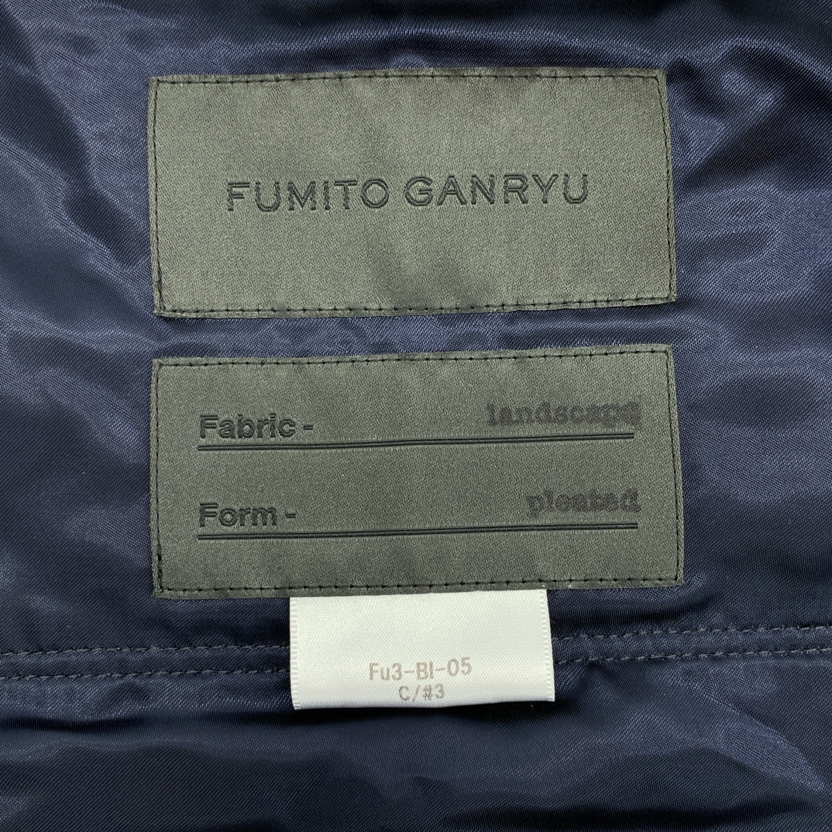 FUMITO GANRYU / フミトガンリュウ Galaxy Jacket / ロゴボタン ドローストリング コーチジャケット / 総裏地