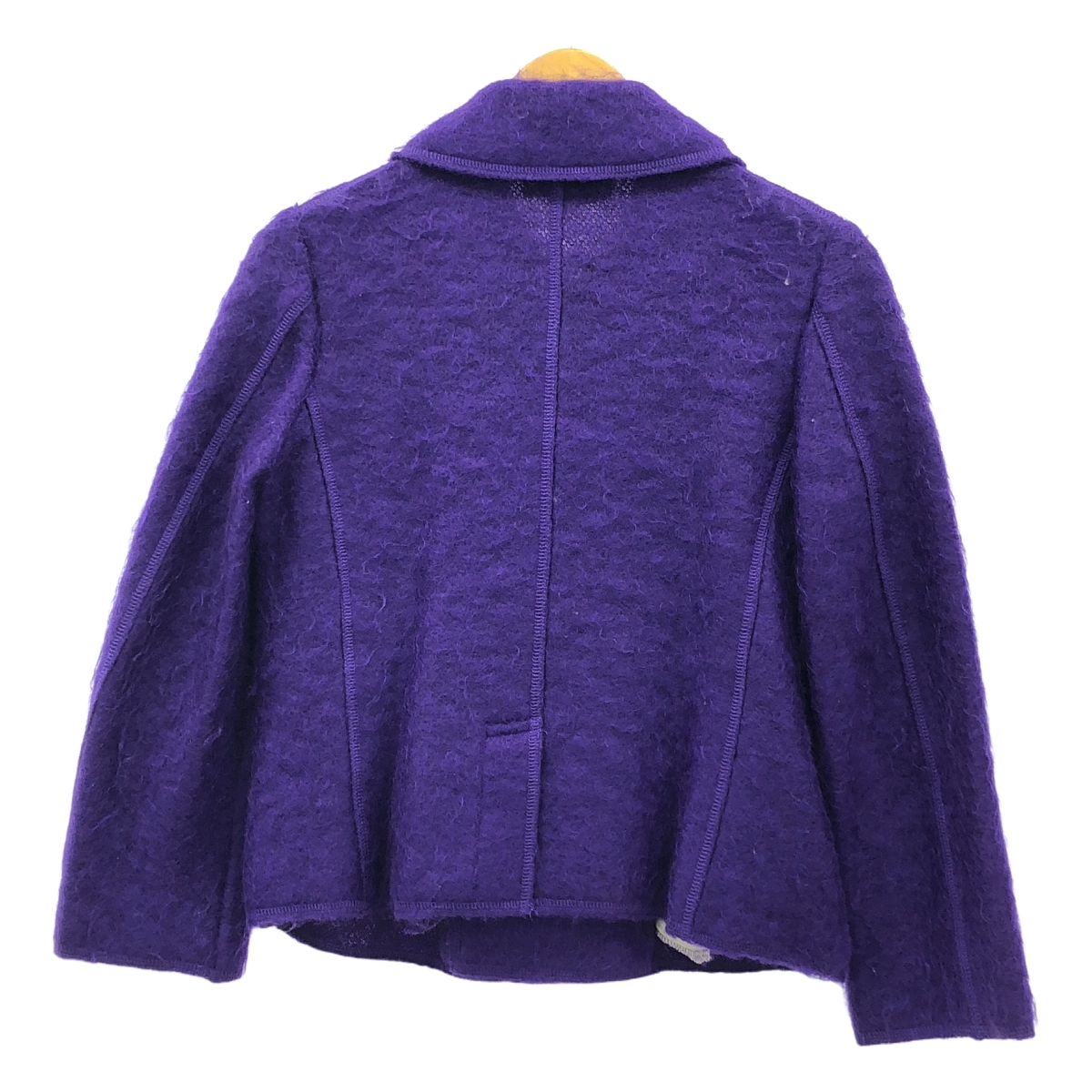 tricot COMME des GARCONS / トリココムデギャルソン ウール モヘア シャギー ダブル ジャケット