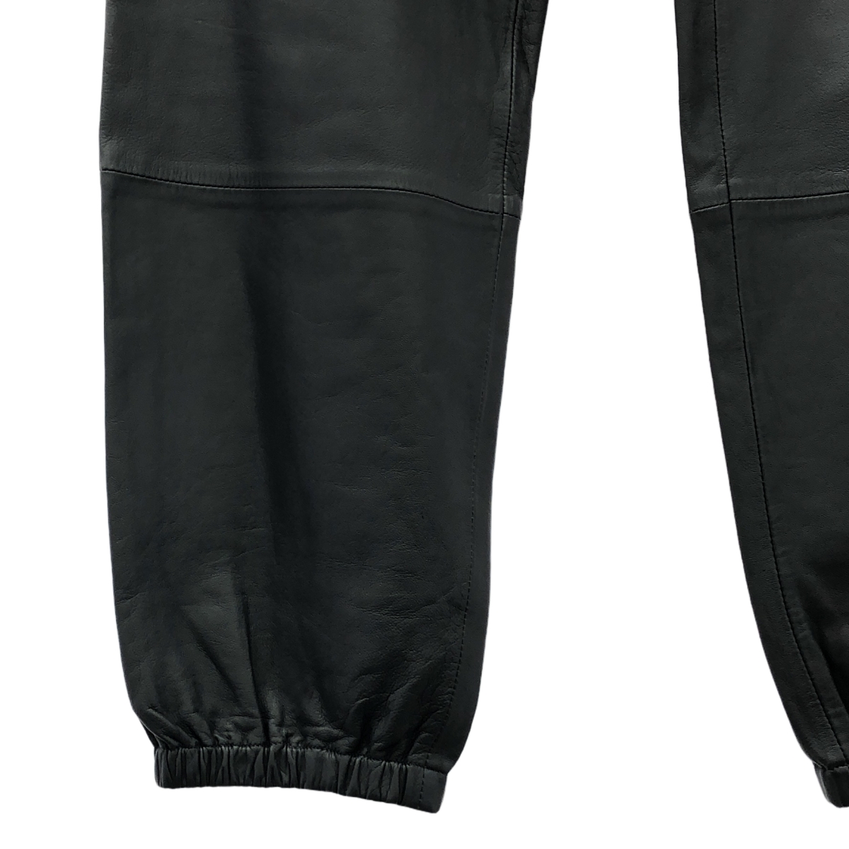pelleq / ぺレック lamb leather trousers レザー ワイドパンツ