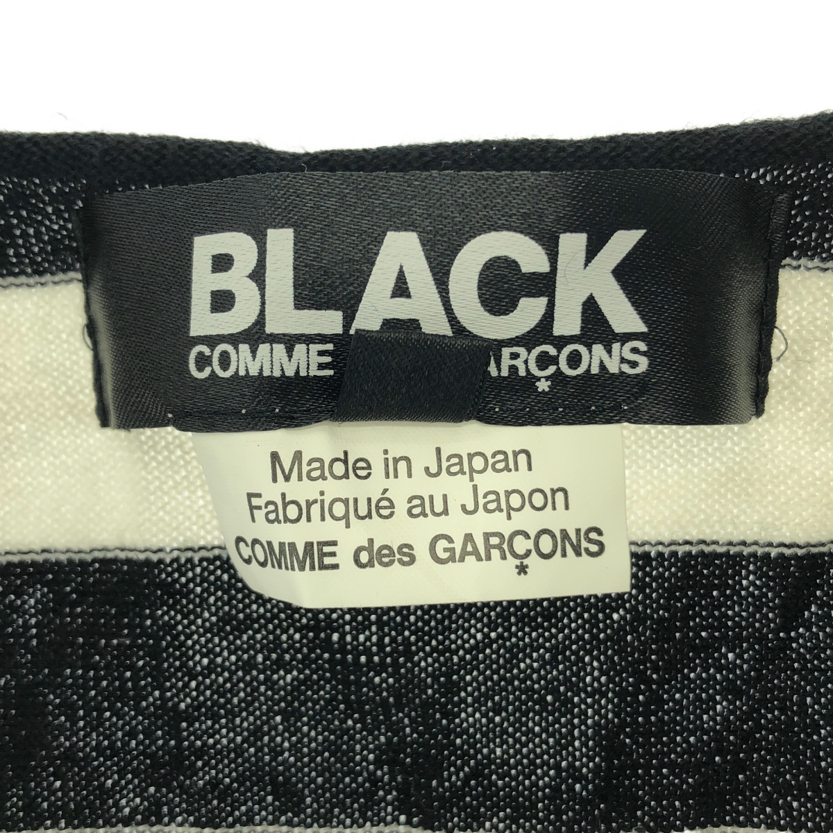 BLACK COMME des GARCONS / ブラックコムデギャルソン オーバーシルエット ニット セーター
