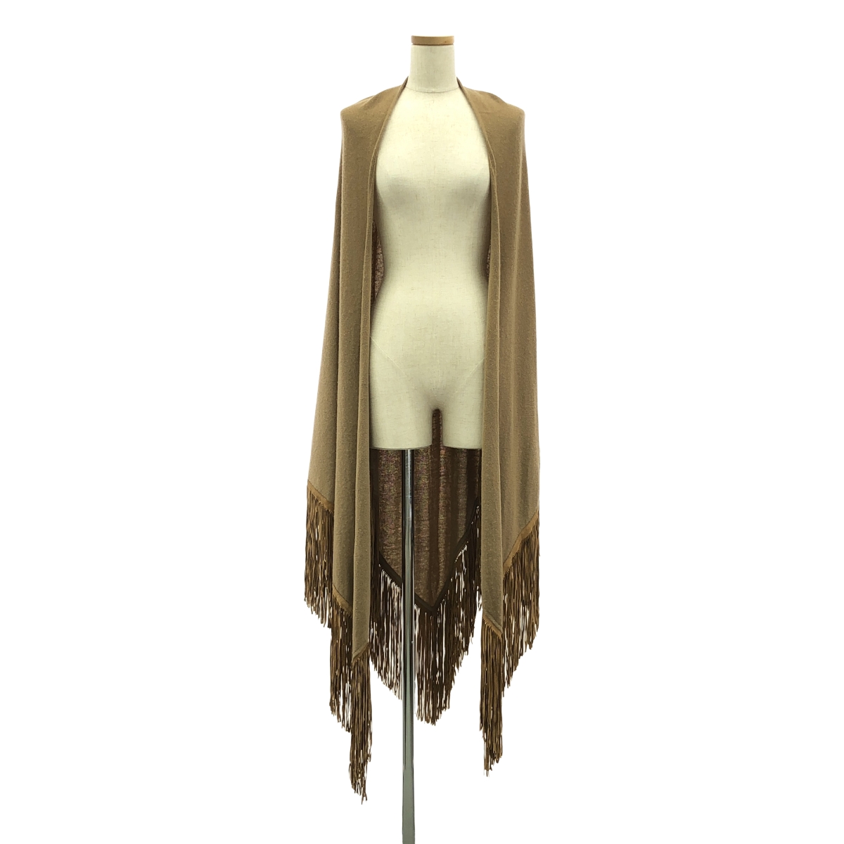 L'Appartment DEUXIEME CLASSE / アパルトモンドゥーズィエムクラス 【 BABJADES / バブジェイズ 】 Cashemere Fringe Scarf / カシミヤ フリンジ スカーフ マフラー