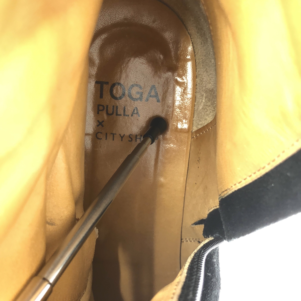 TOGA PULLA / トーガプルラ スウェード ウエスタンブーツ