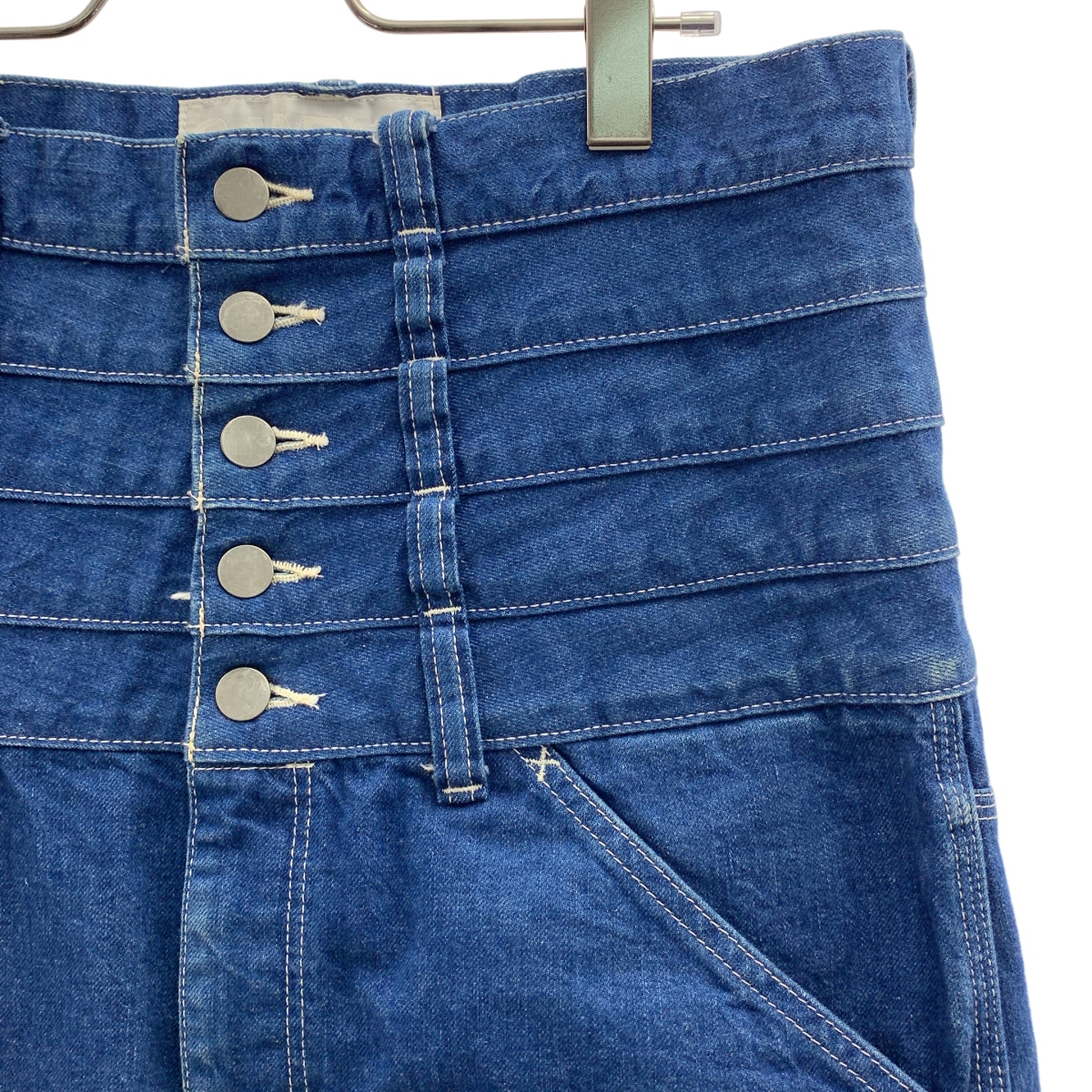 GANRYU / ガンリュウ 5連ベルト デニムスカート