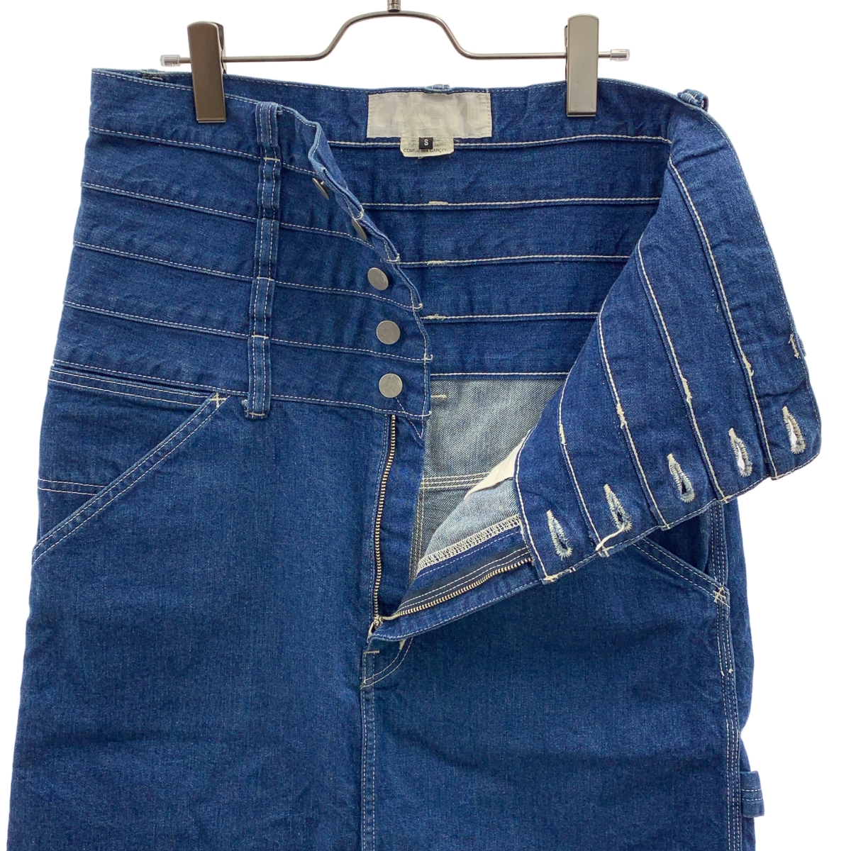 GANRYU / ガンリュウ 5連ベルト デニムスカート