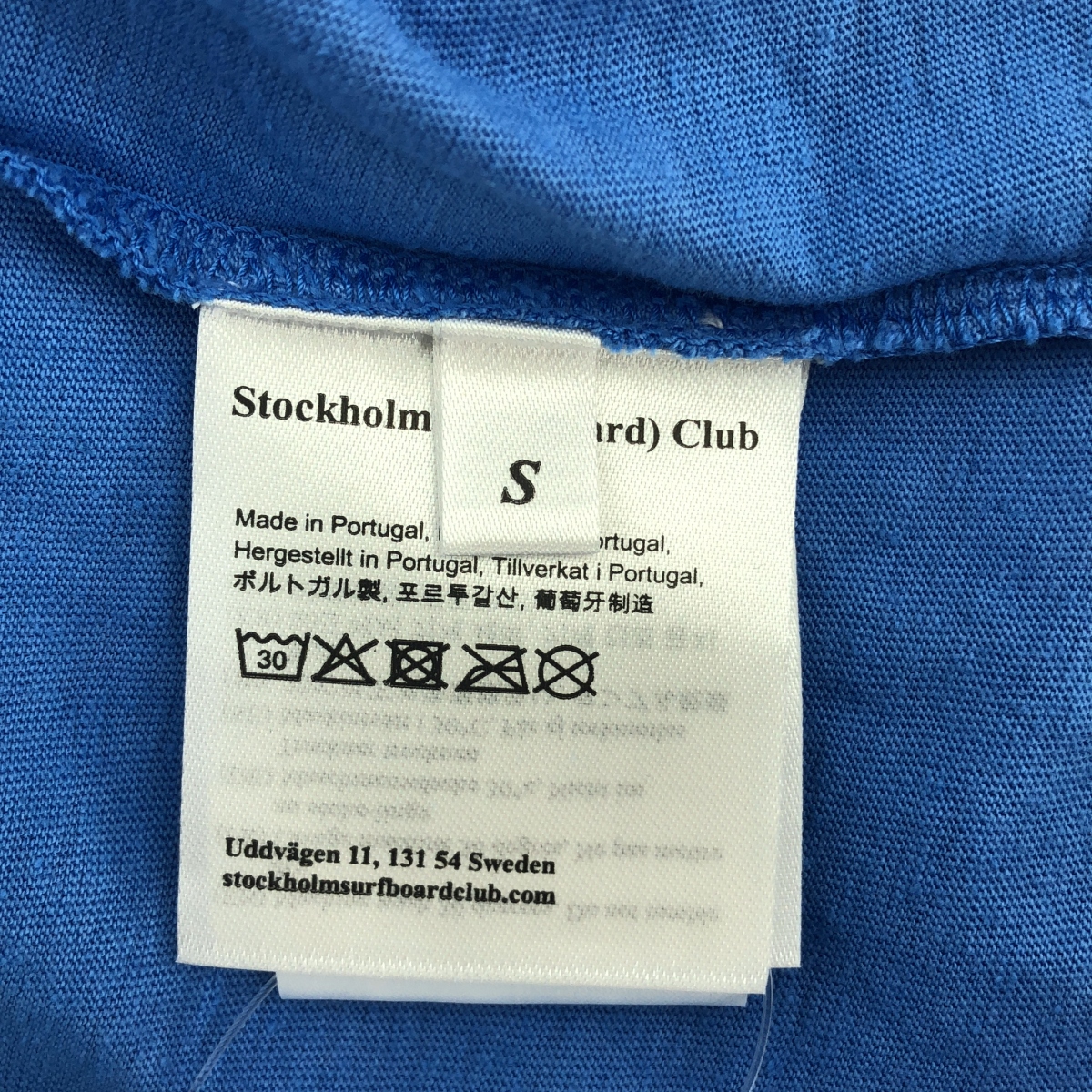 STOCKHOLM SURFBOARD CLUB / ストックホルムサーフボードクラブ コットン プリント Tシャツ