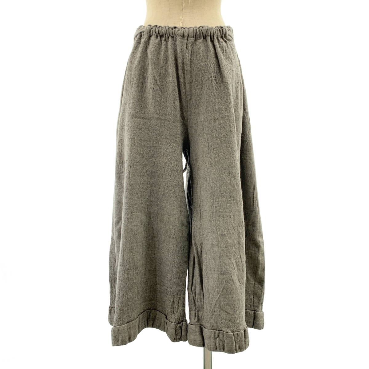 DANIELA GREGIS / ダニエラグレジス ウール ドローストリング ワイドパンツ