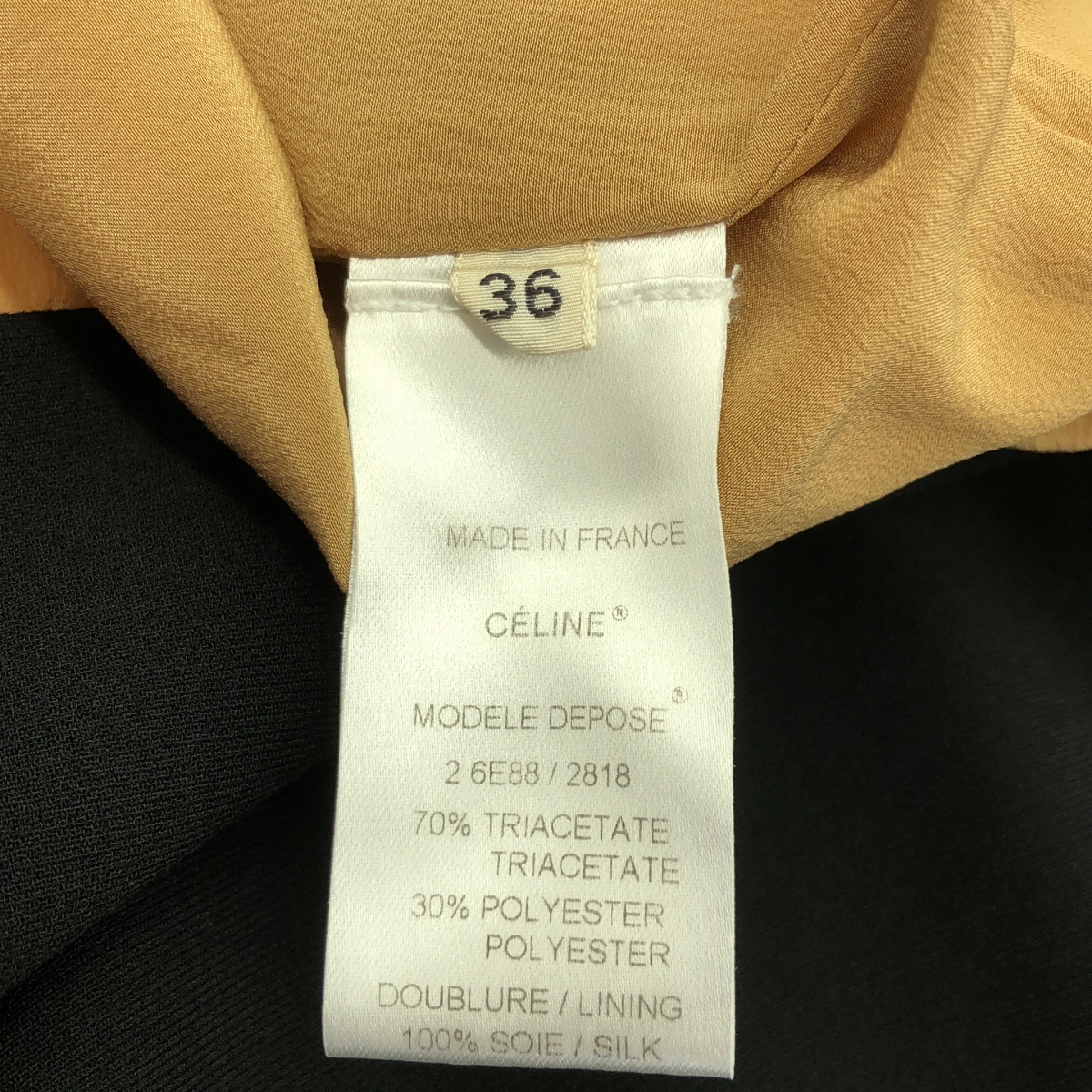 CELINE / セリーヌ by Phoebe Philo / フィービー期 バイカラー ワンピース