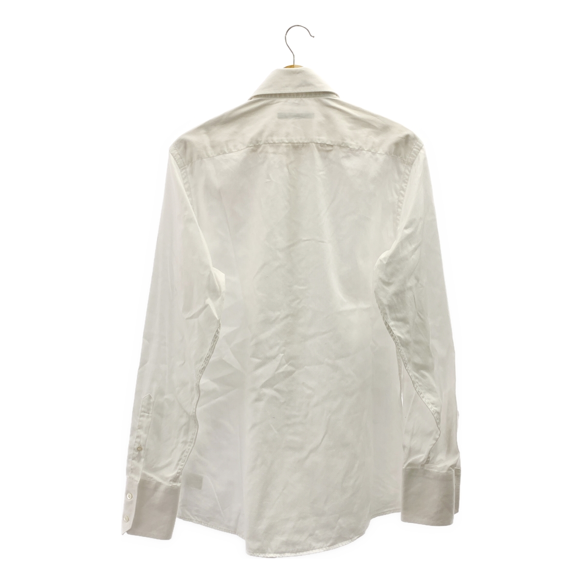 GUCCI / グッチ ロゴボタン ビッグカラー ドレスシャツ