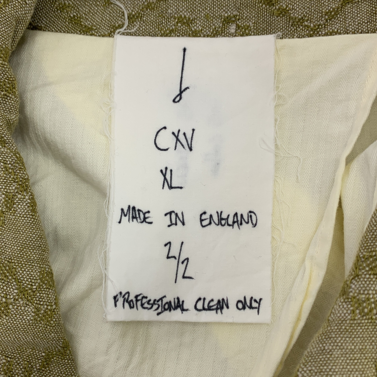 JOHN ALEXANDER SKELTON / ジョンアレキサンダースケルトン jacquard belted coat / ジャガード ベルテッド オーバーコート