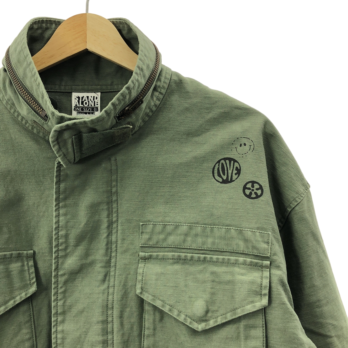 MUSE de Deuxieme Classe / ミューズドゥーズィーエムクラス 【 STAND ALONE / スタンド アローン 】M65 MILITARY / カットオフ ミリタリー ジャケット