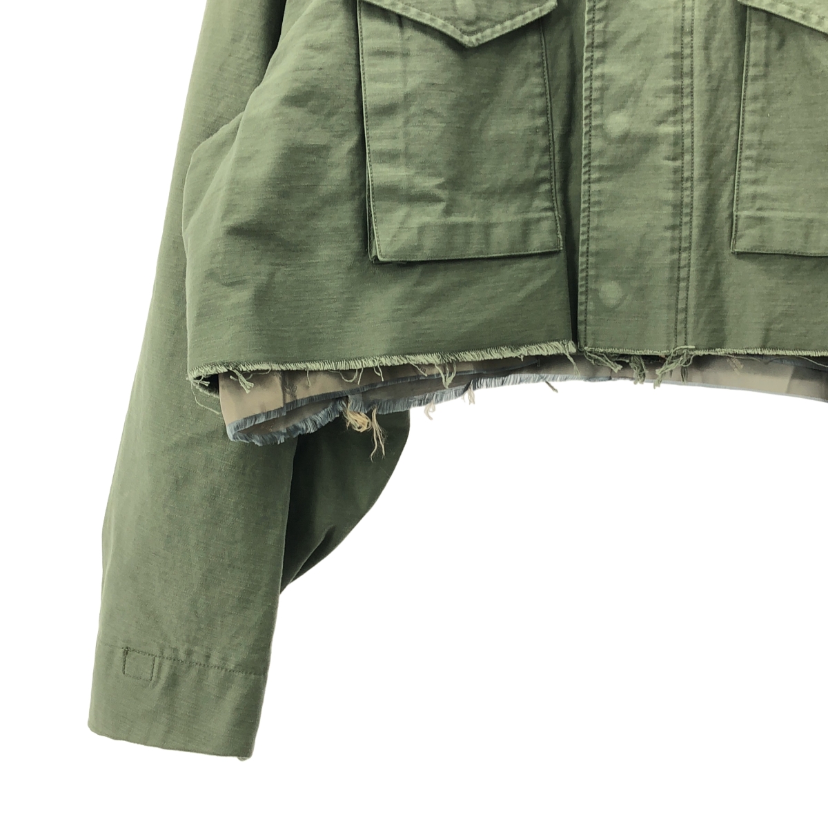 MUSE de Deuxieme Classe / ミューズドゥーズィーエムクラス 【 STAND ALONE / スタンド アローン 】M65 MILITARY / カットオフ ミリタリー ジャケット