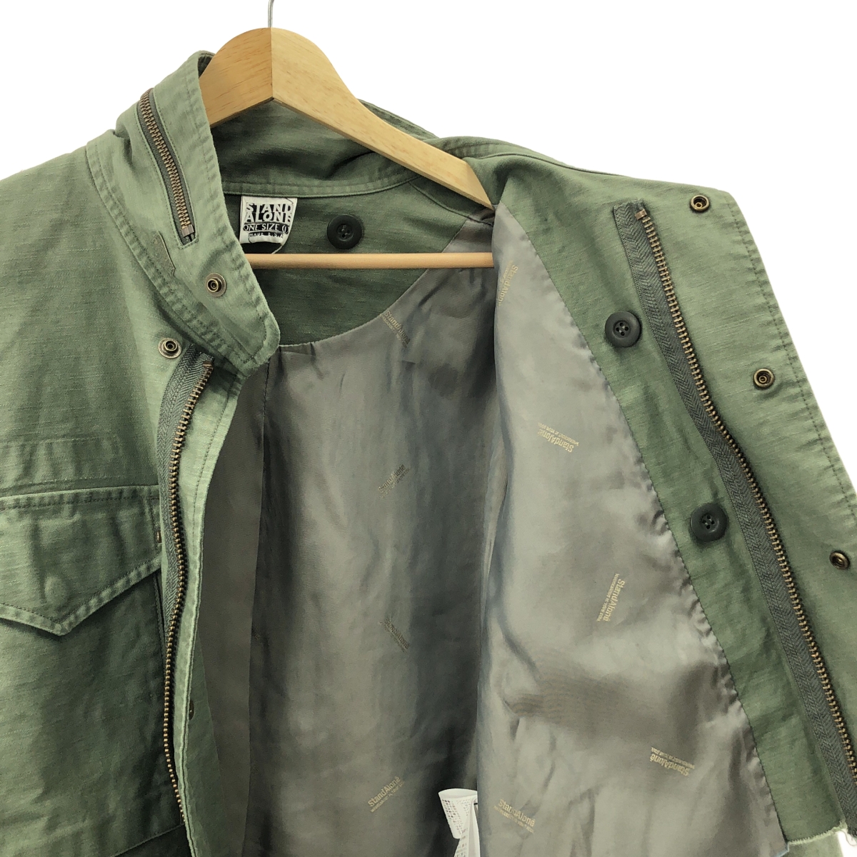 MUSE de Deuxieme Classe / ミューズドゥーズィーエムクラス 【 STAND ALONE / スタンド アローン 】M65 MILITARY / カットオフ ミリタリー ジャケット