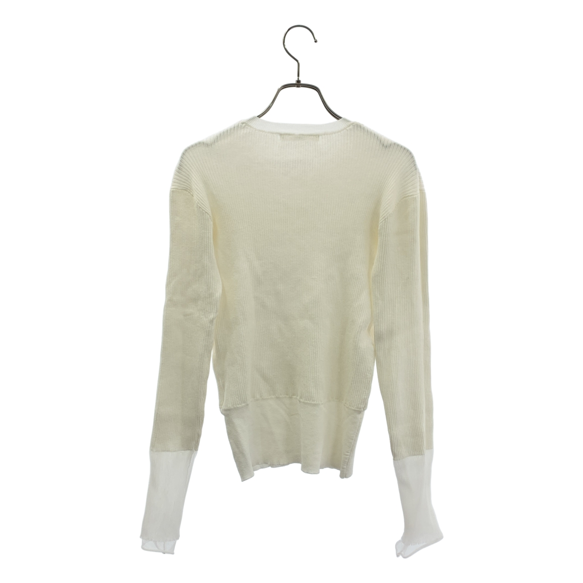 ENTO / エント レーヨン シアーレイヤードスリーブニット