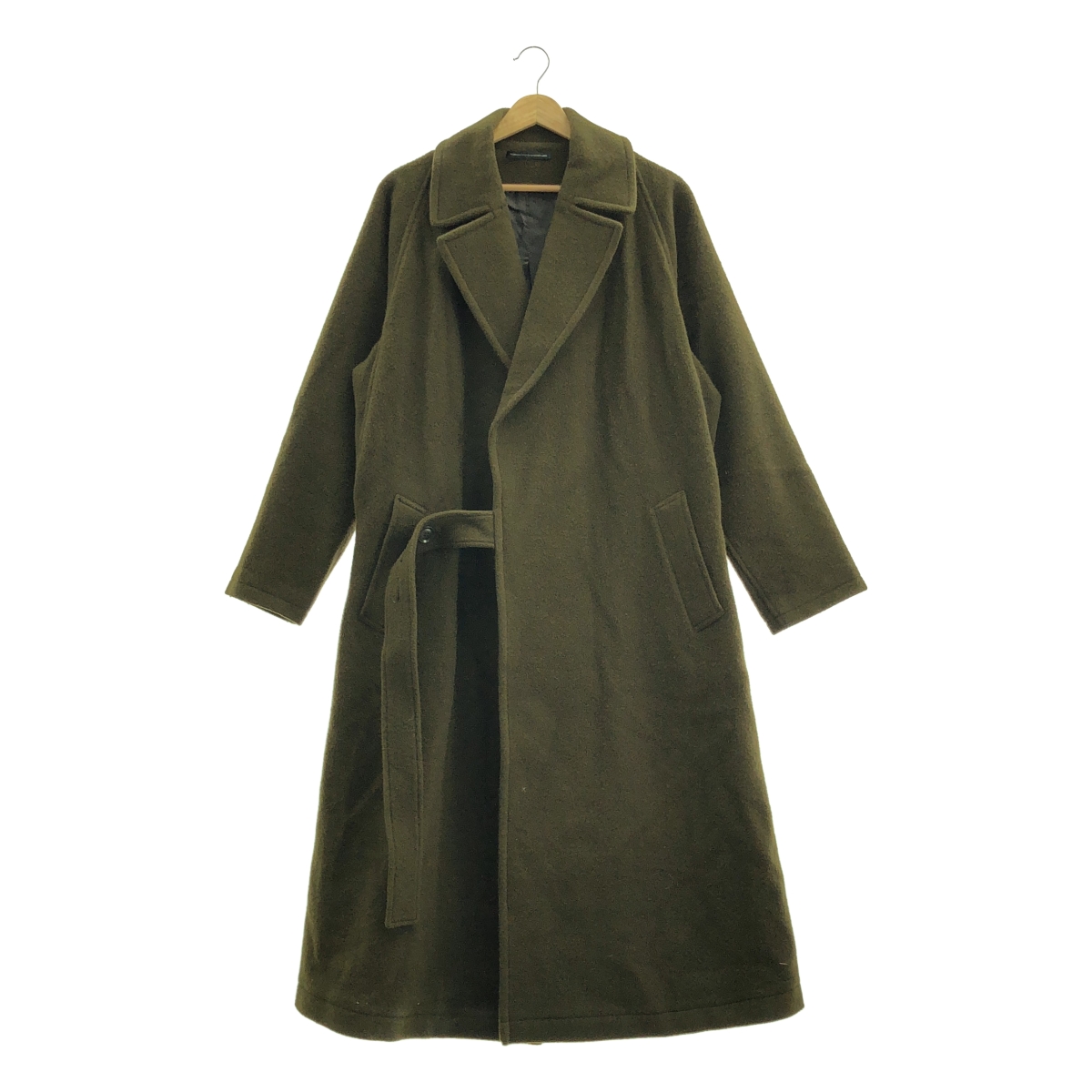 Y's / ワイズヨウジヤマモト ウール ベルテッド オーバーコート / 総裏地