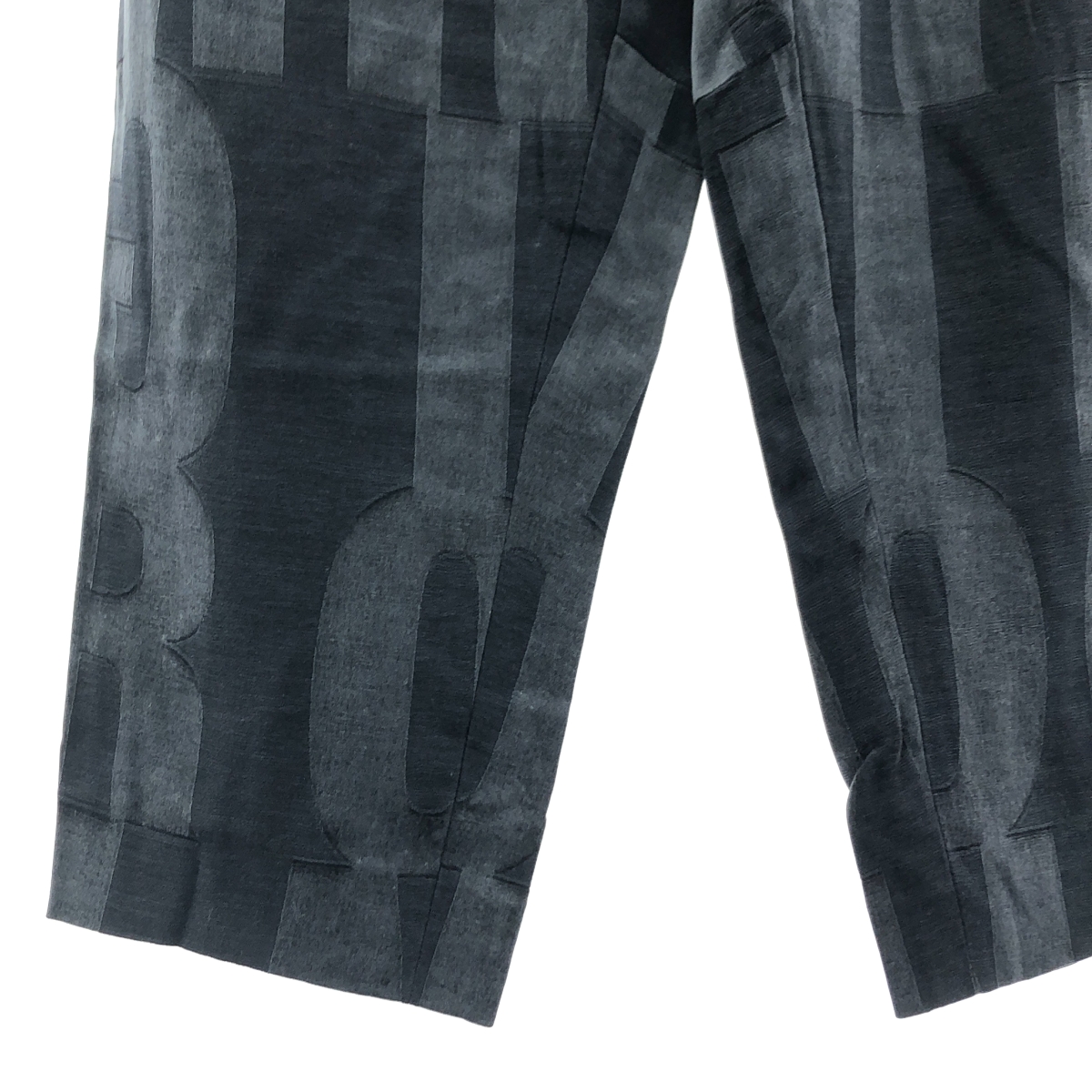 GIORGIO ARMANI / ジョルジオアルマーニ 総ロゴ タック イージー パンツ