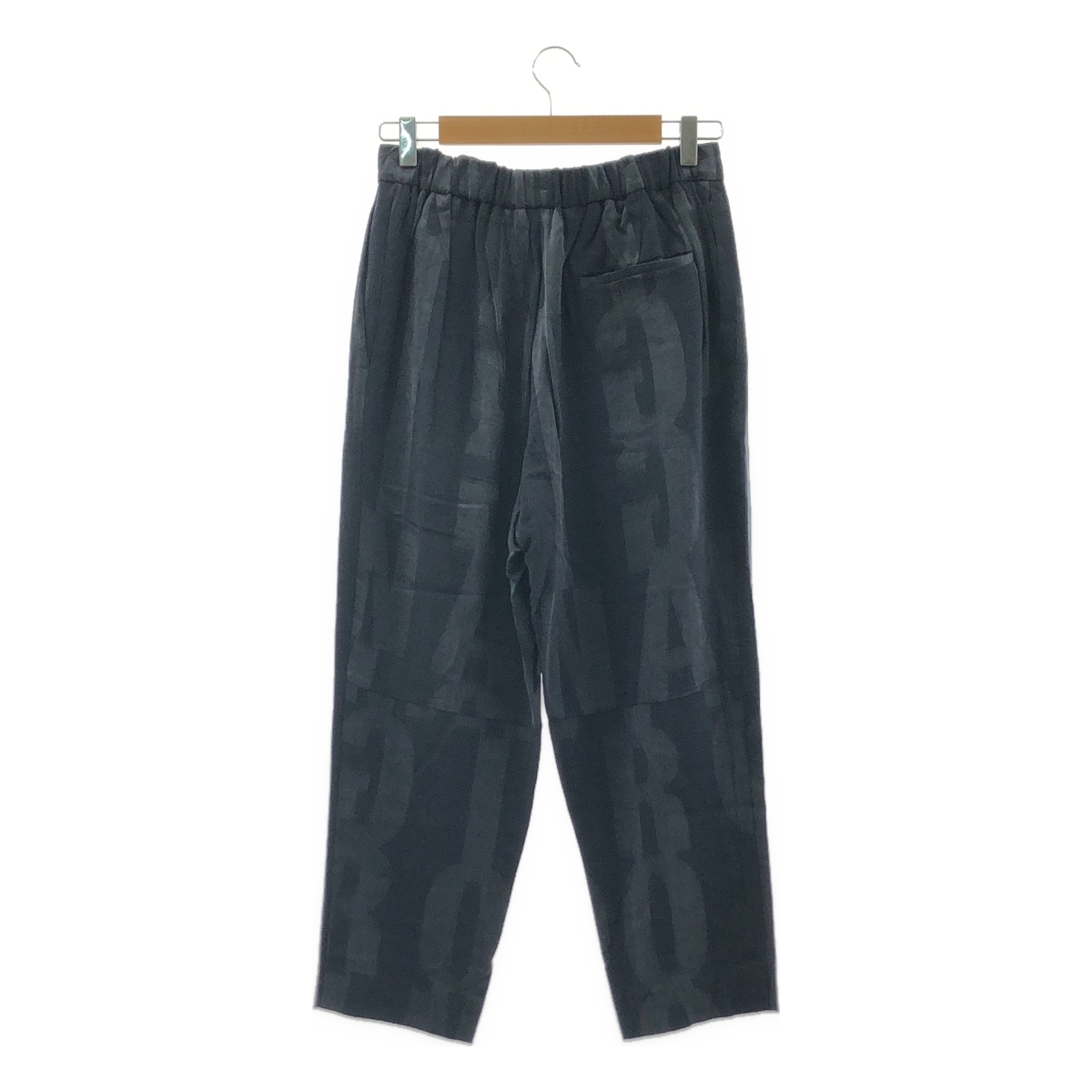 GIORGIO ARMANI / ジョルジオアルマーニ 総ロゴ タック イージー パンツ