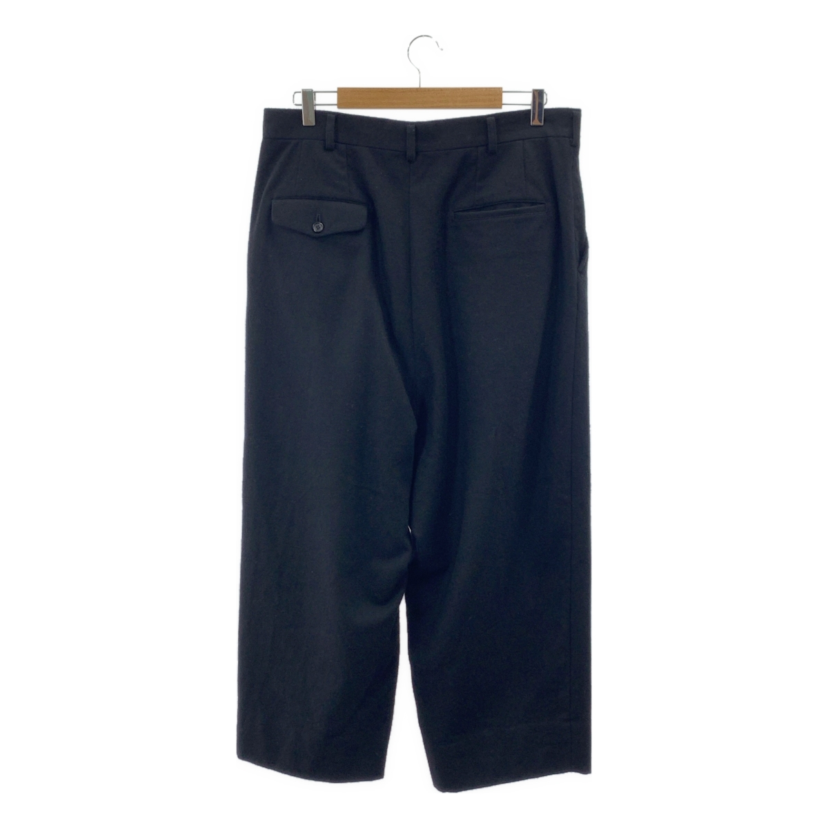 COMME des GARCONS HOMME / コムデギャルソンオム ウール 縮絨 2タック サルエル ワイドパンツ