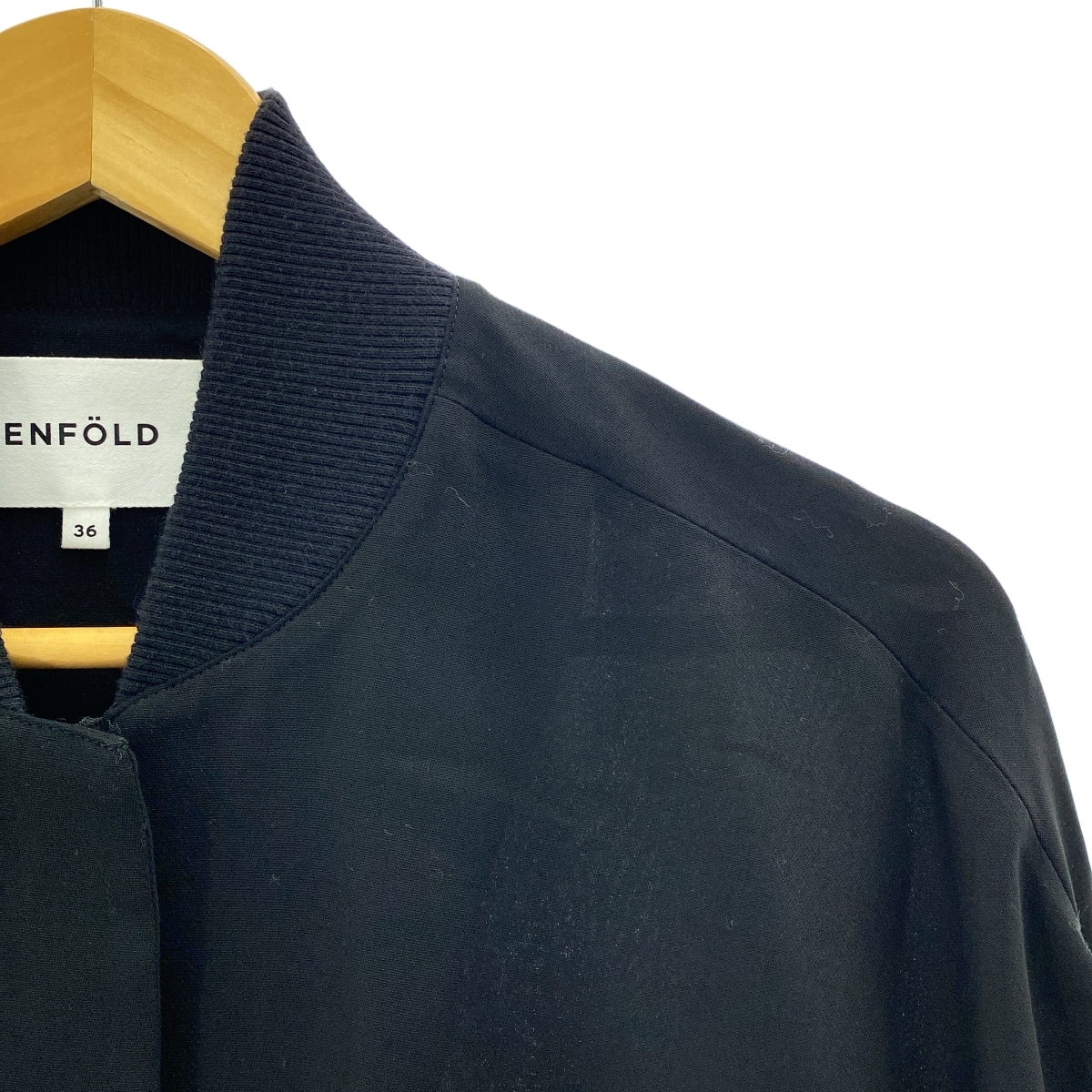 ENFOLD / エンフォルド コットン ローブ ブルゾン ジャケット