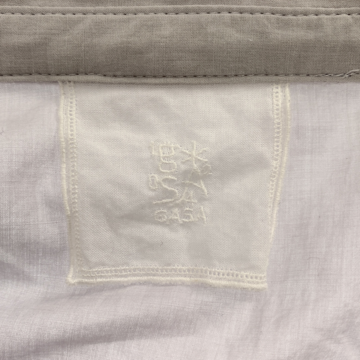 GASA / ガサ 劇場の片隅 エンブロイダリー ブラウス シャツ