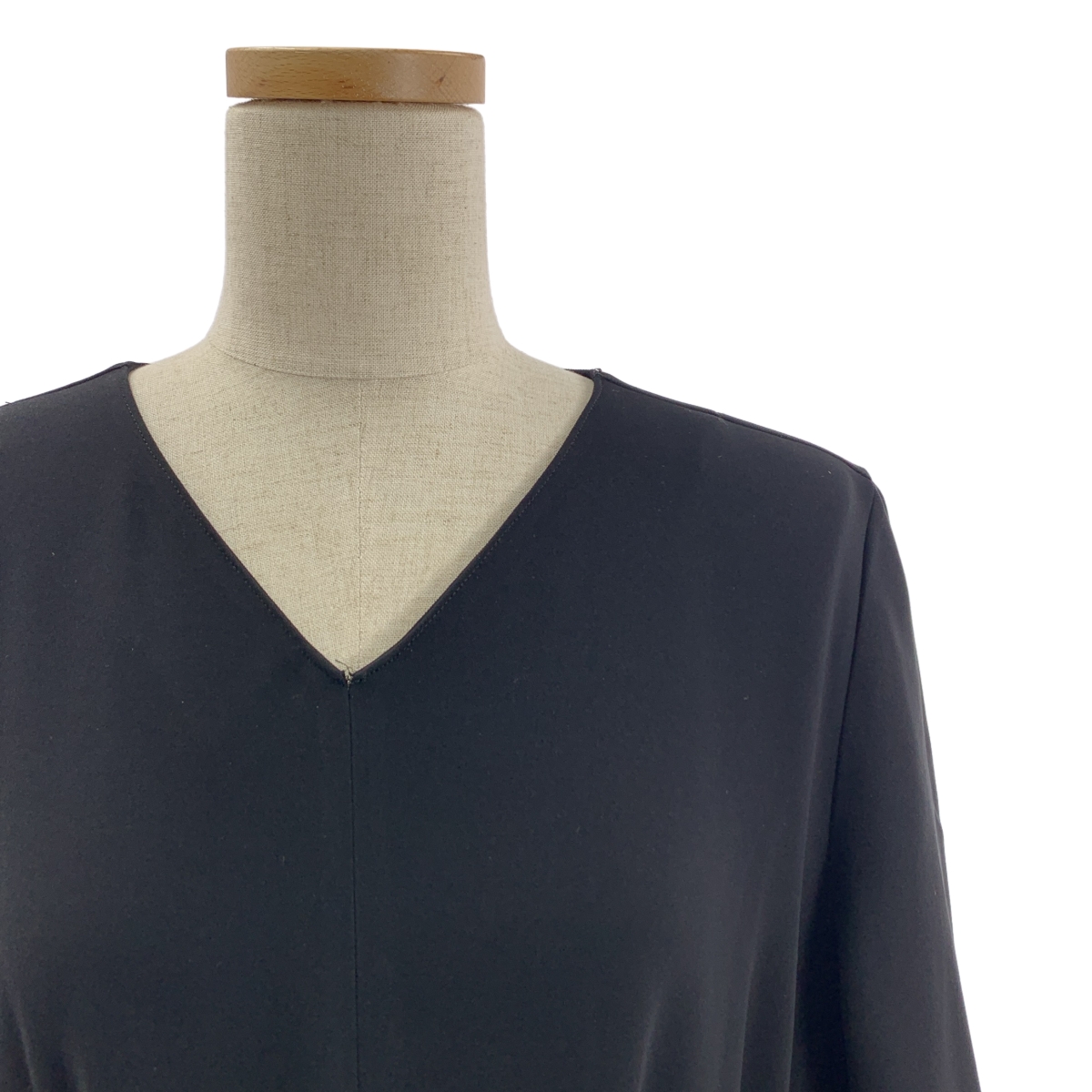 foufou / フーフー THE DRESS #11 V neck gather one piece Vネック ギャザーワンピース