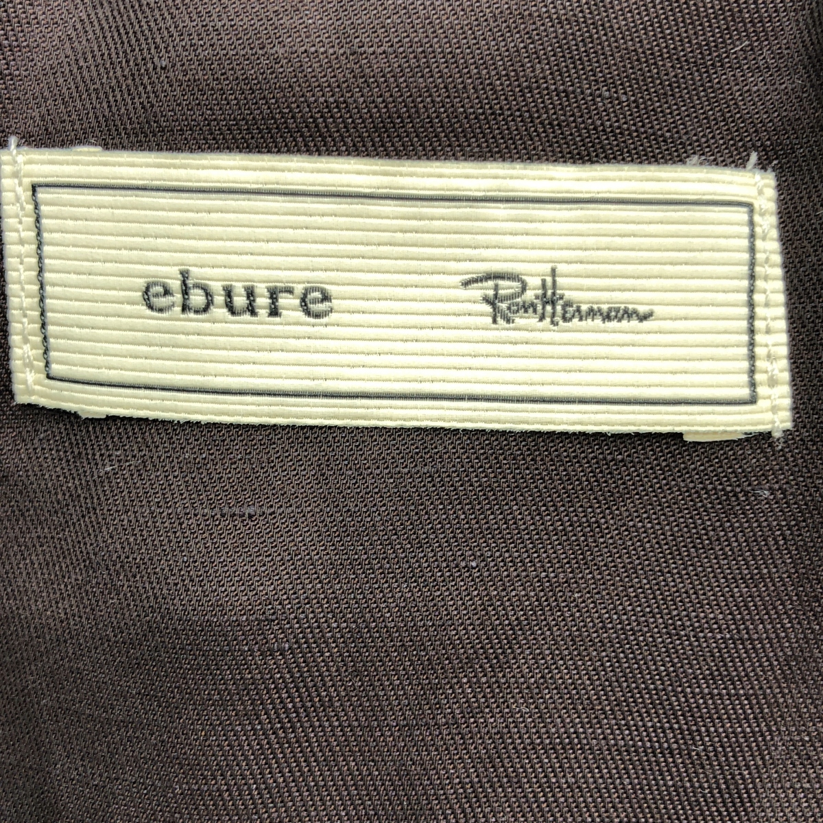 Ron Herman / ロンハーマン × ebure / リネン レーヨン ノースリーブ サイドリボン シャツ