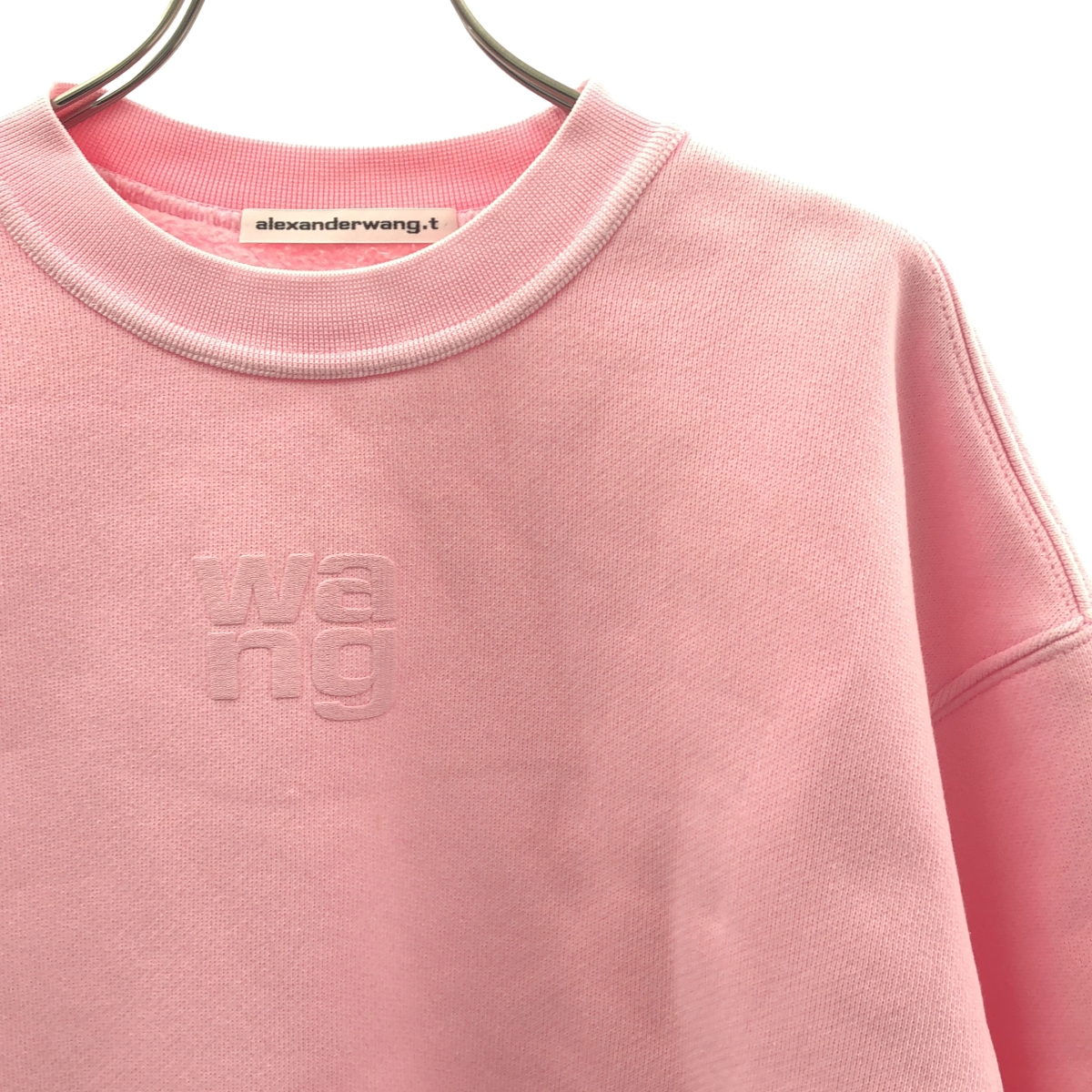 ALEXANDER WANG / アレキサンダーワン ワンポイントロゴ オーバーサイズ スウェット