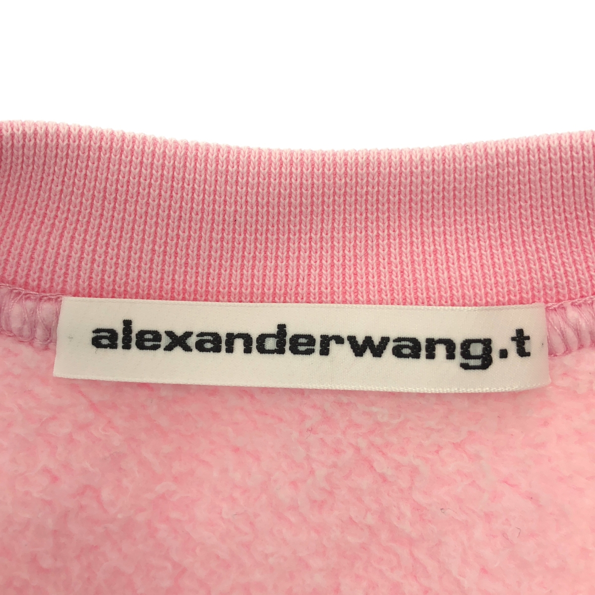 ALEXANDER WANG / アレキサンダーワン ワンポイントロゴ オーバーサイズ スウェット