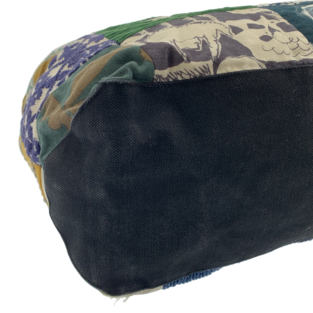 mina perhonen / ミナペルホネン piece bag / ピース パッチワーク レザーハンドル トートバッグ