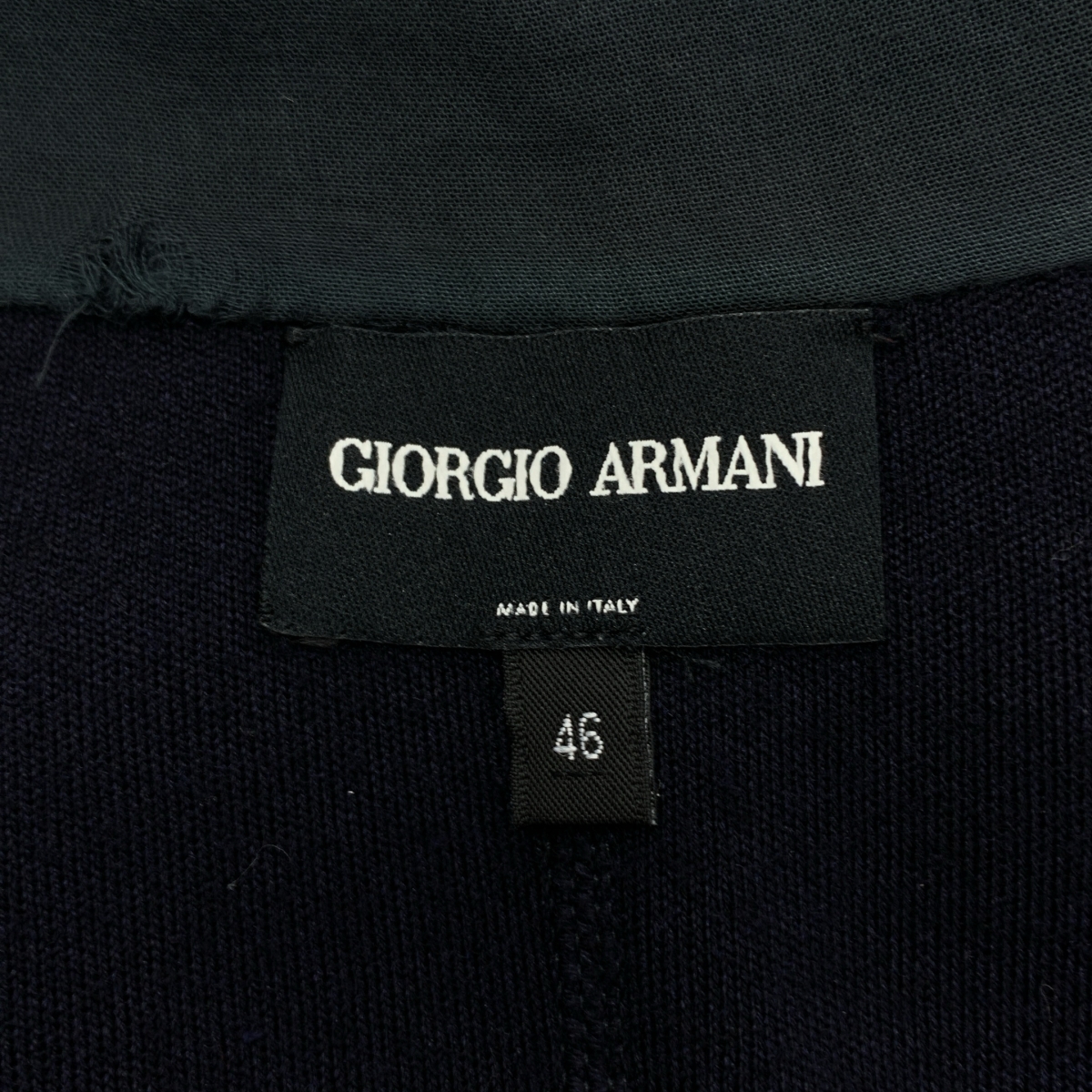 GIORGIO ARMANI / ジョルジオアルマーニ 3B シングルブレスト テーラードジャケット ニットジャケット