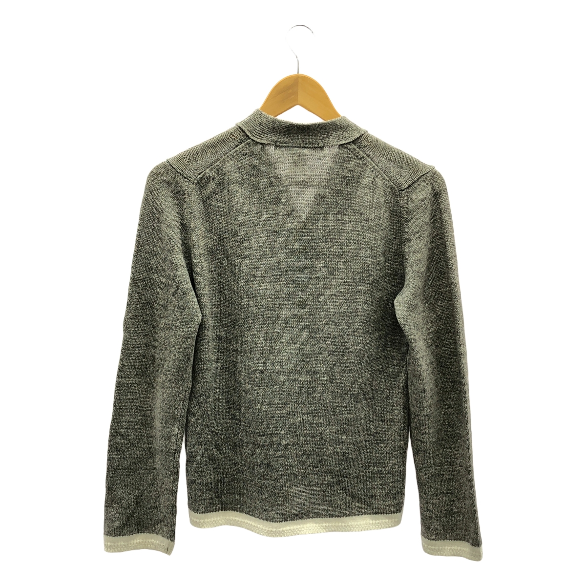 COMME des GARCONS SHIRT / コムデギャルソンシャツ リネン バイカラー ニット カーディガン