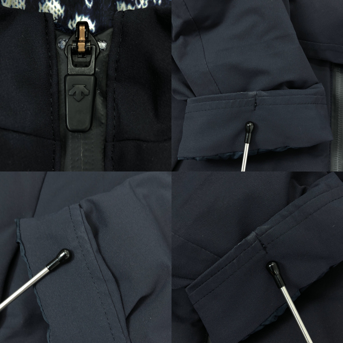 DESCENTE ALLTERRAIN / デサントオルテライン × ほぼ日 裏地 総柄 水沢ダウン ジャケット