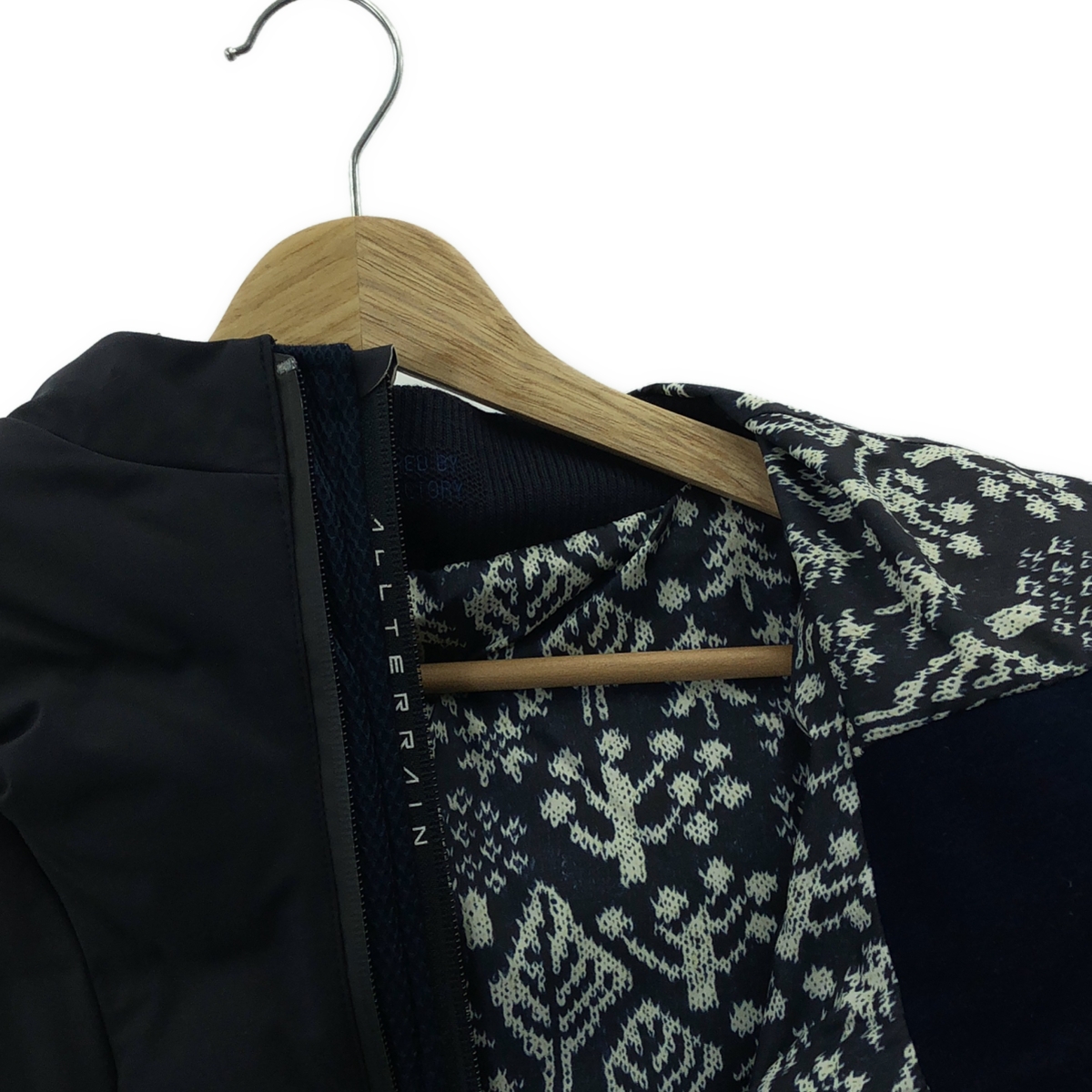 DESCENTE ALLTERRAIN / デサントオルテライン × ほぼ日 裏地 総柄 水沢ダウン ジャケット