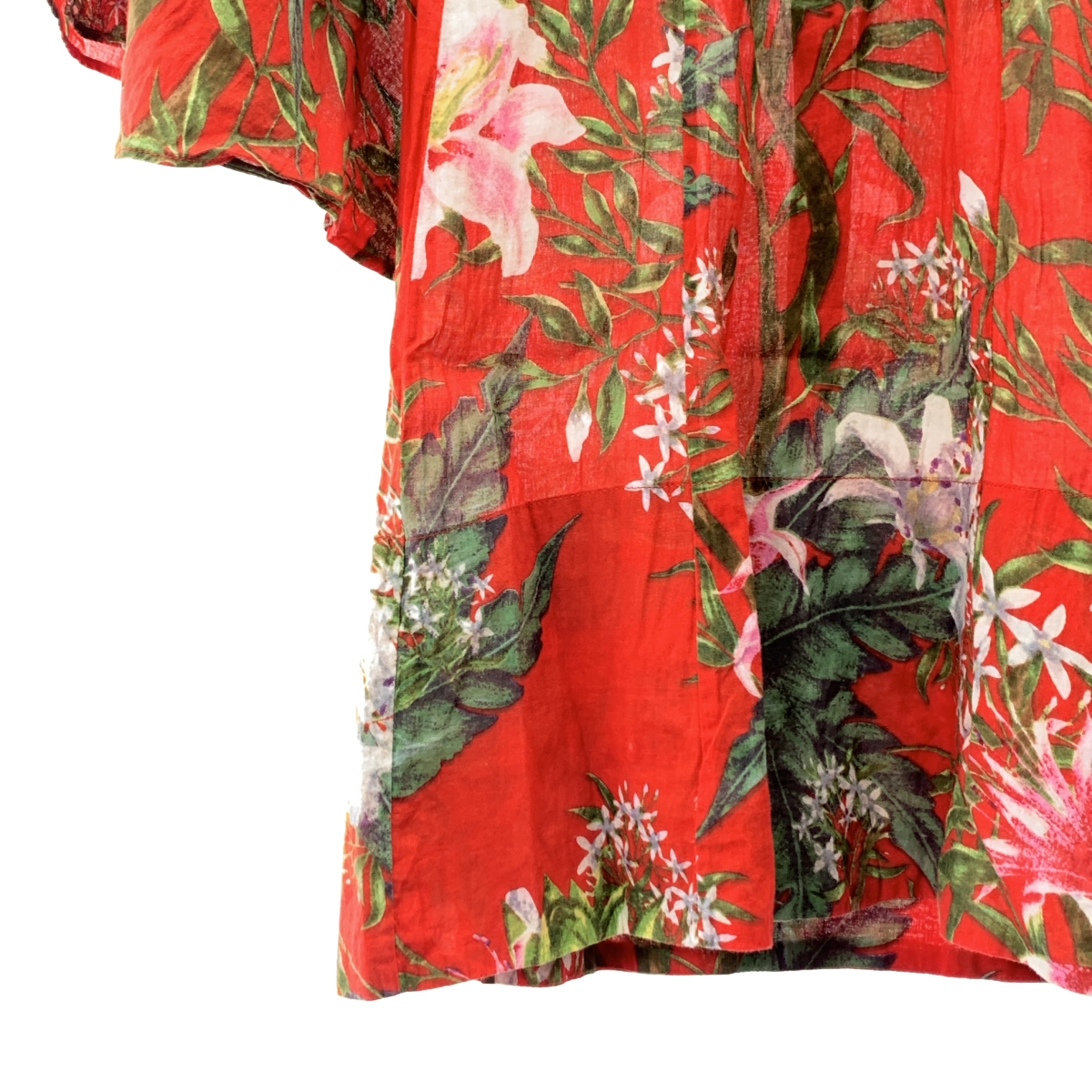 ISABEL MARANT ETOILE / イザベルマランエトワール コットン 花柄 プルオーバーワンピース