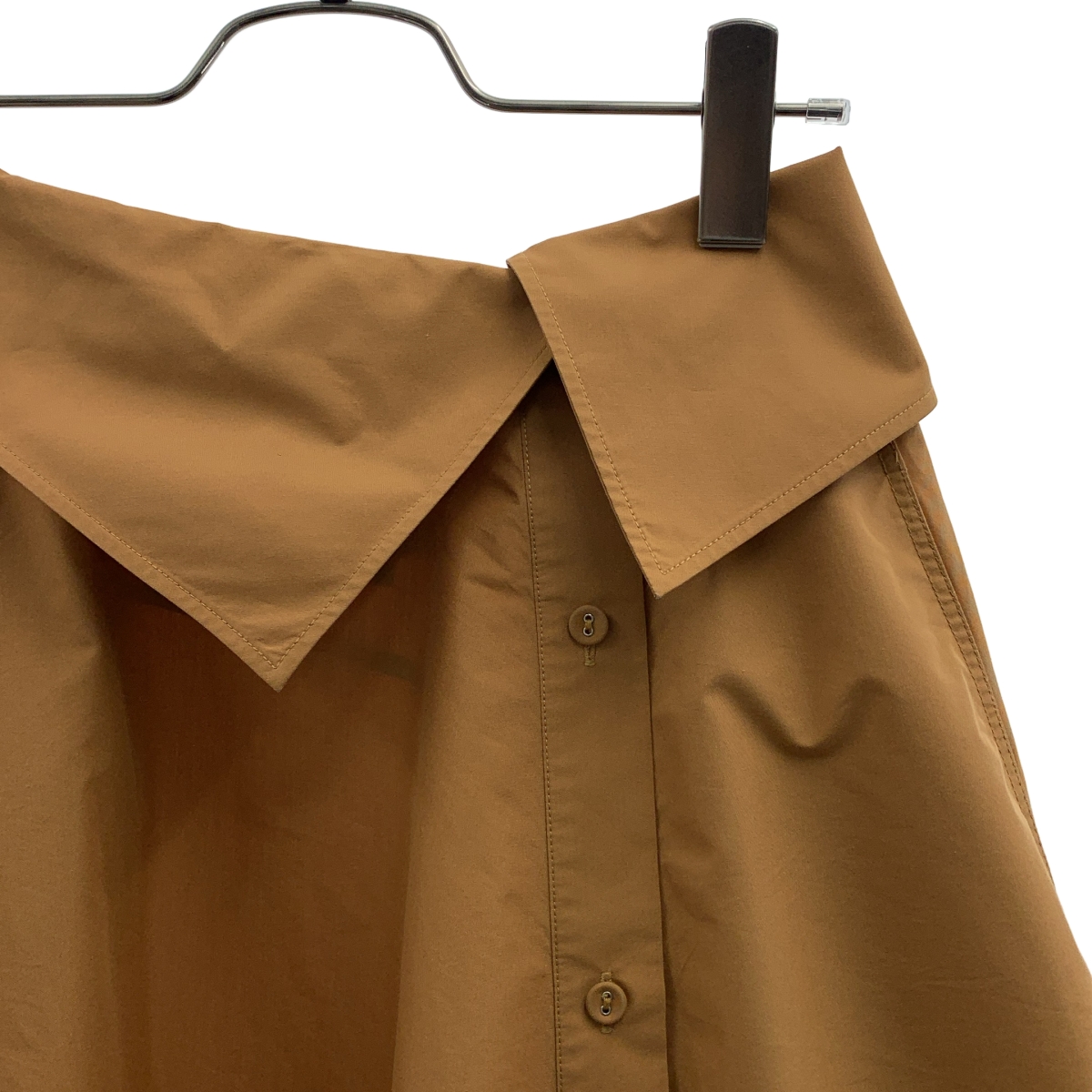 3.1 Phillip Lim / スリーワンフィリップリム コットンポプリン アシンメトリー ミディスカート