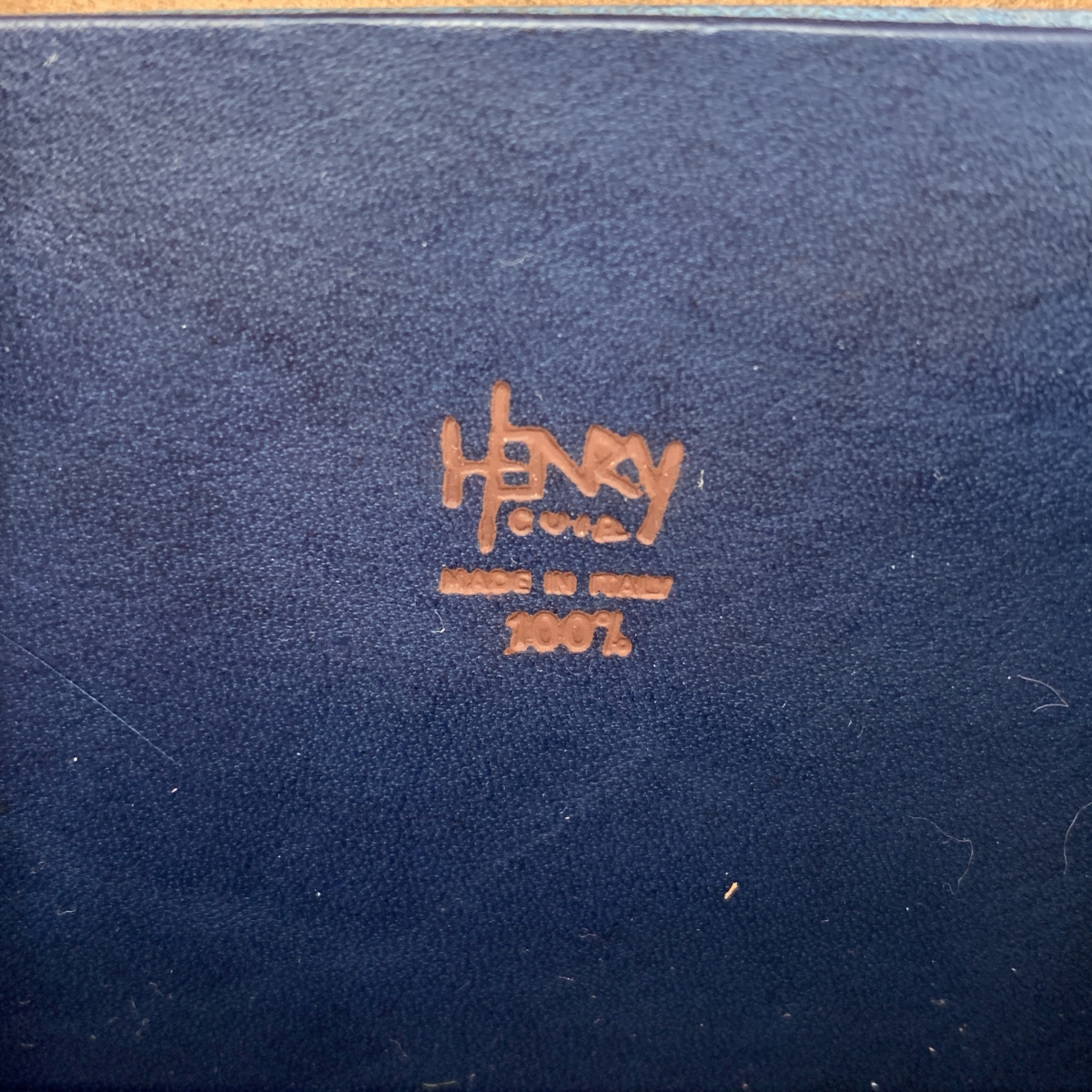 Henry Cuir / アンリークイール EUROMANTIQUE コードバン レザー カードケース