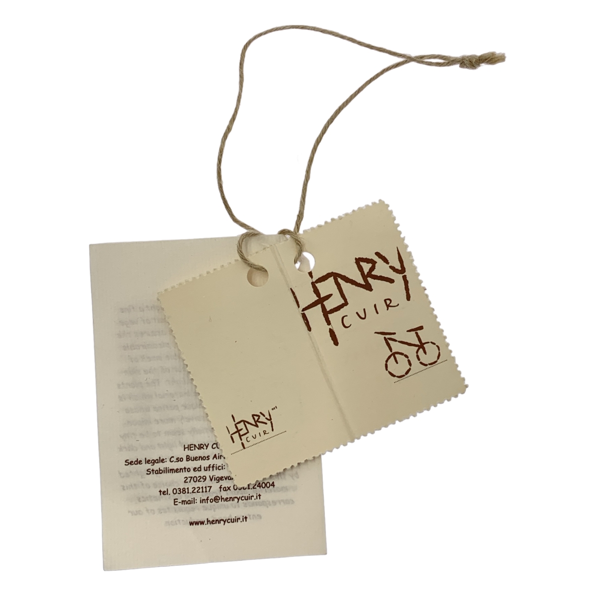 Henry Cuir / アンリークイール EUROMANTIQUE コードバン レザー カードケース