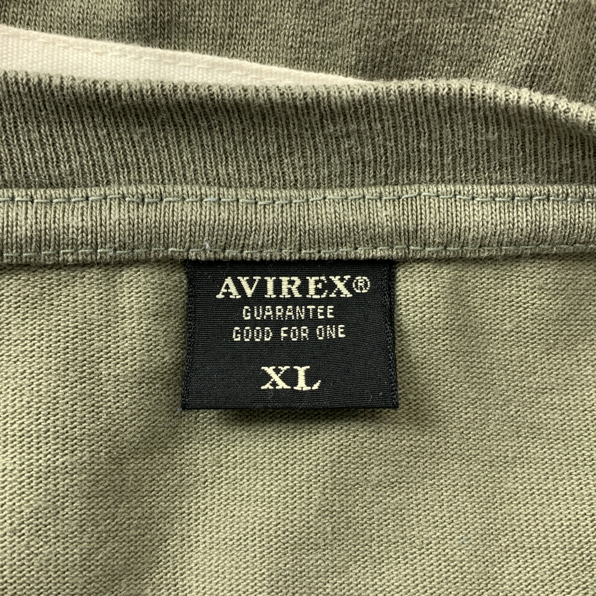 AVIREX / アヴィレックス コットン パッチ プリント カットソー