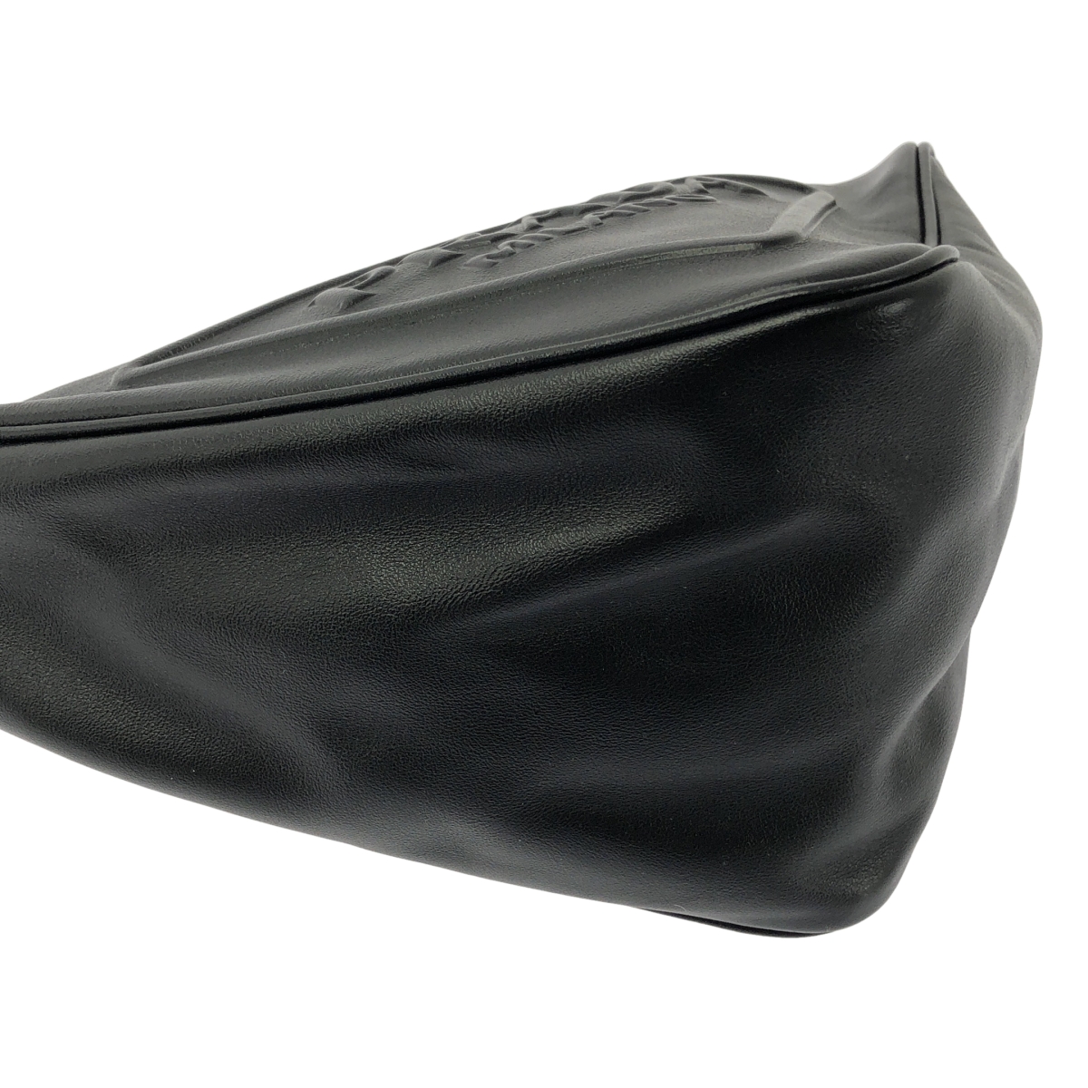 PRADA / プラダ GRACE LUX トライアングル レザー エンボスロゴ ショルダーバッグ / 1BH190