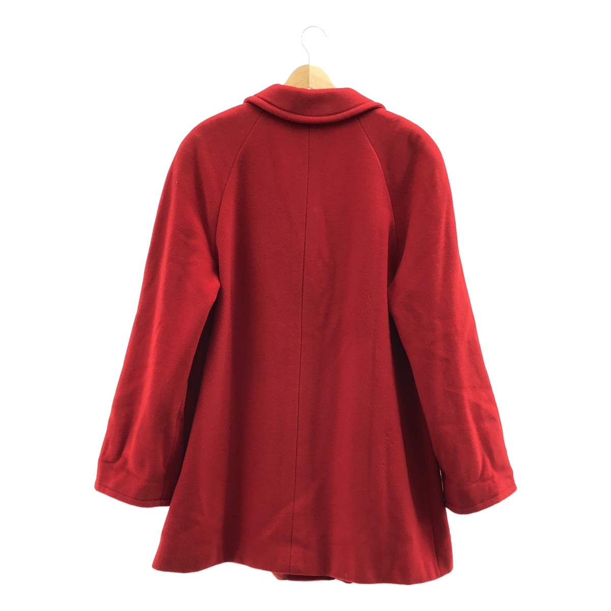 VALENTINO / ヴァレンティノ carisma / ウール ロゴ 金ボタン シングル オーバーコート / 裏地付き