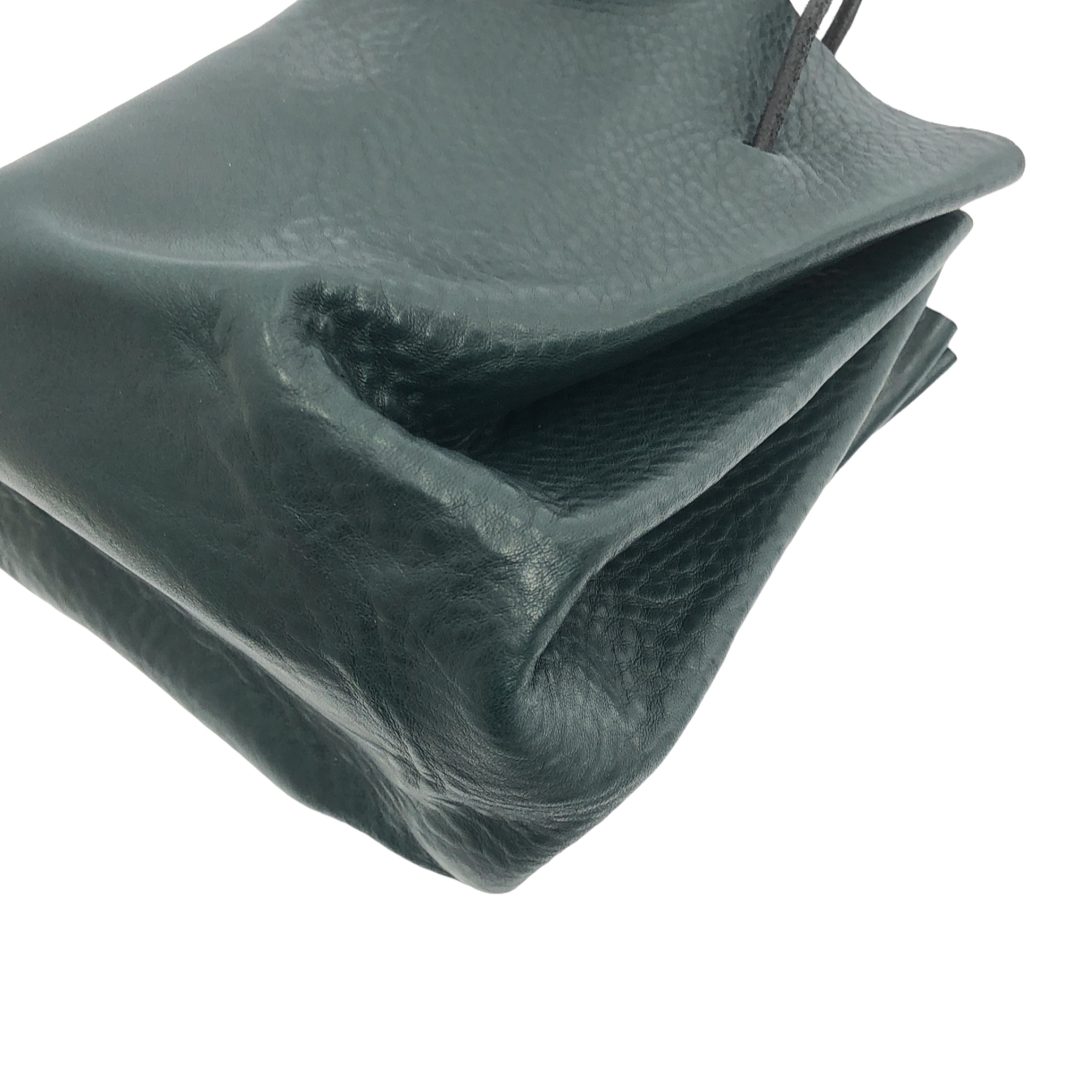 TAGLIOVIVO / タリオヴィヴォ × HUES レザー 巾着 ショルダーバッグ