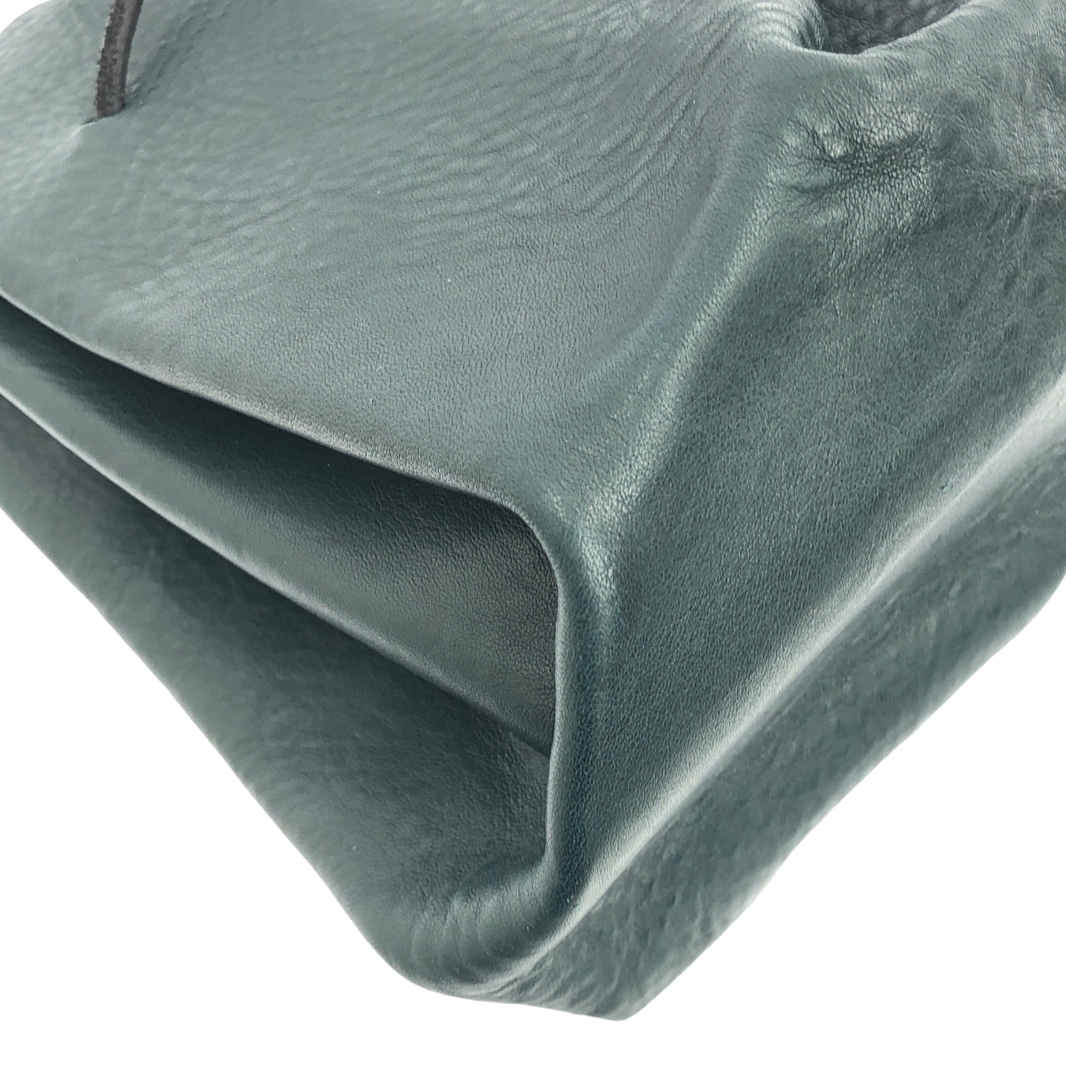 TAGLIOVIVO / タリオヴィヴォ × HUES レザー 巾着 ショルダーバッグ