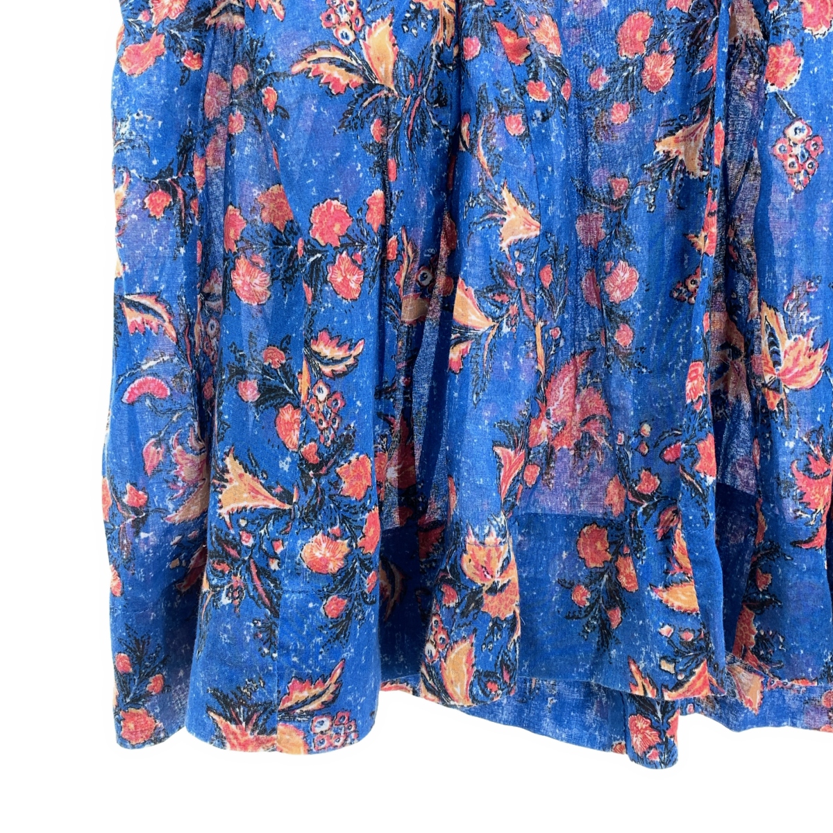 ISABEL MARANT ETOILE / イザベルマランエトワール フラワープリント プルオーバー ノースリーブブラウス